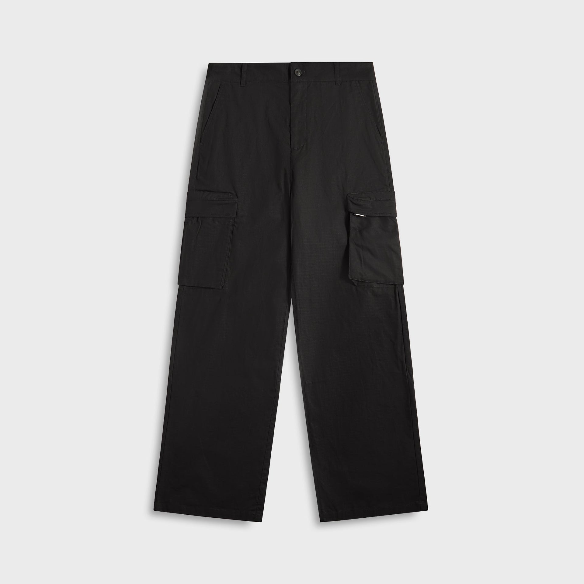 Daily Paper Ripstop Cargo Pants in Black Oyster