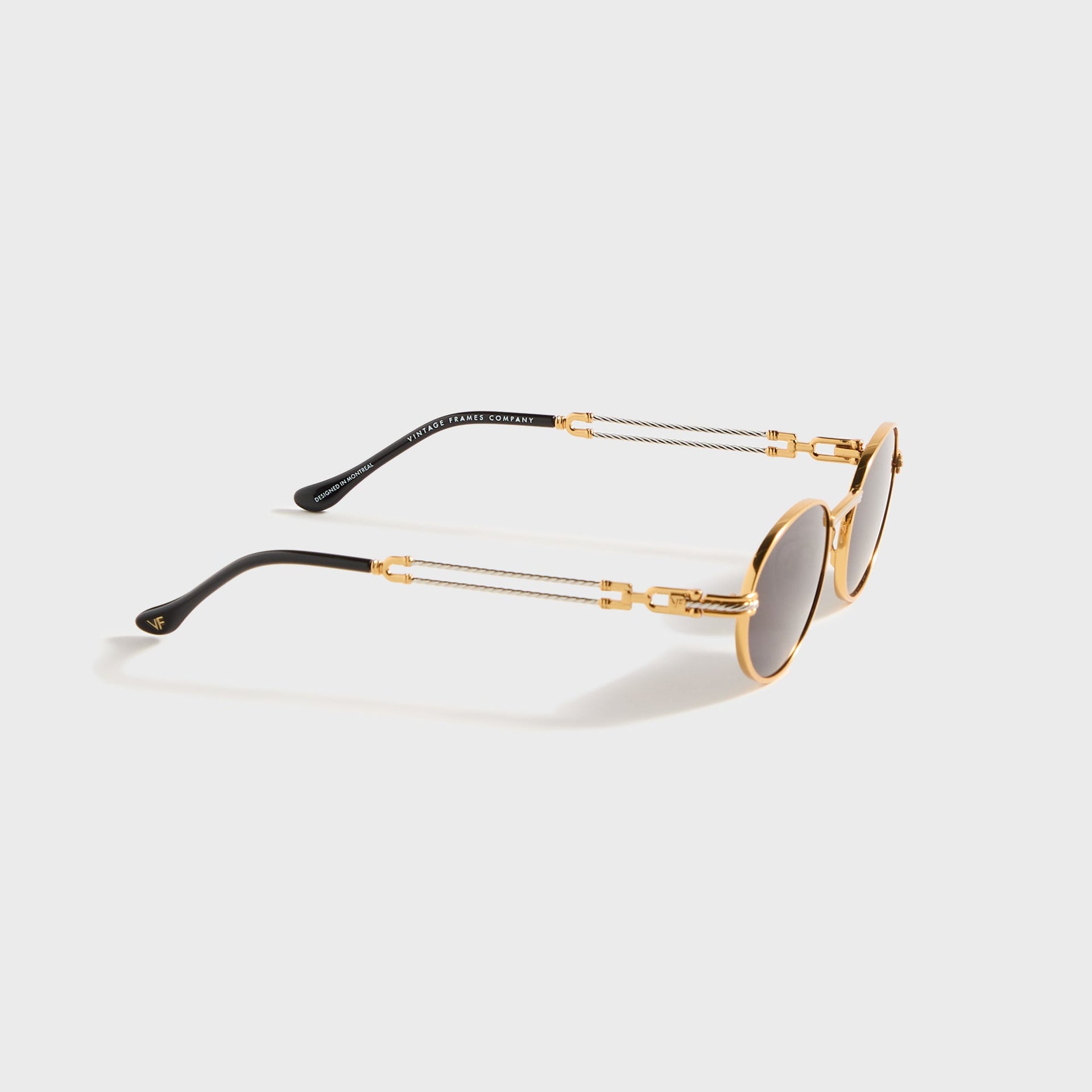Vintage Frames Pac Double Rope Edition 18KT TwoinTone in Gold / Black