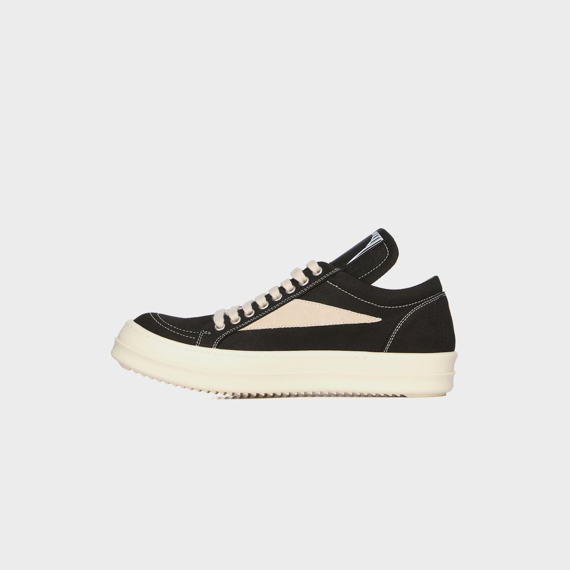 Rick Owens Vintage Sneaks Scarpe - Denim Black / Milk