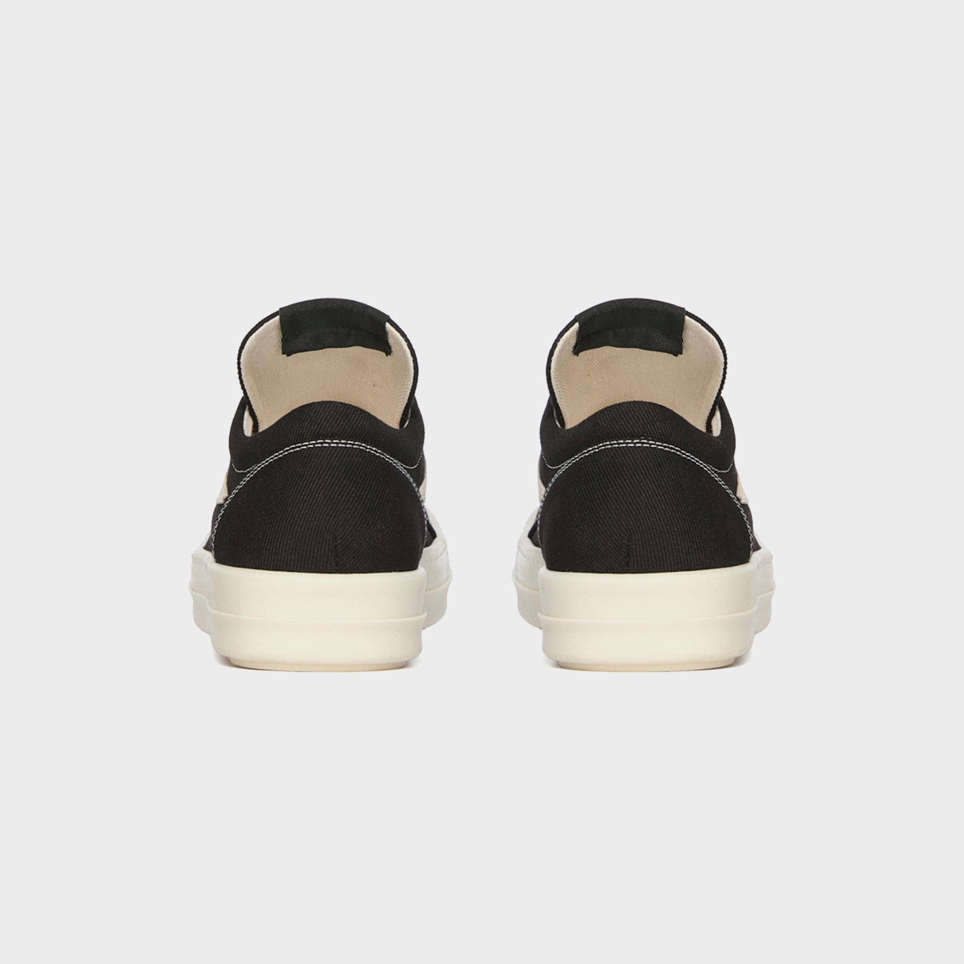 Rick Owens Vintage Sneaks Scarpe - Denim Black / Milk