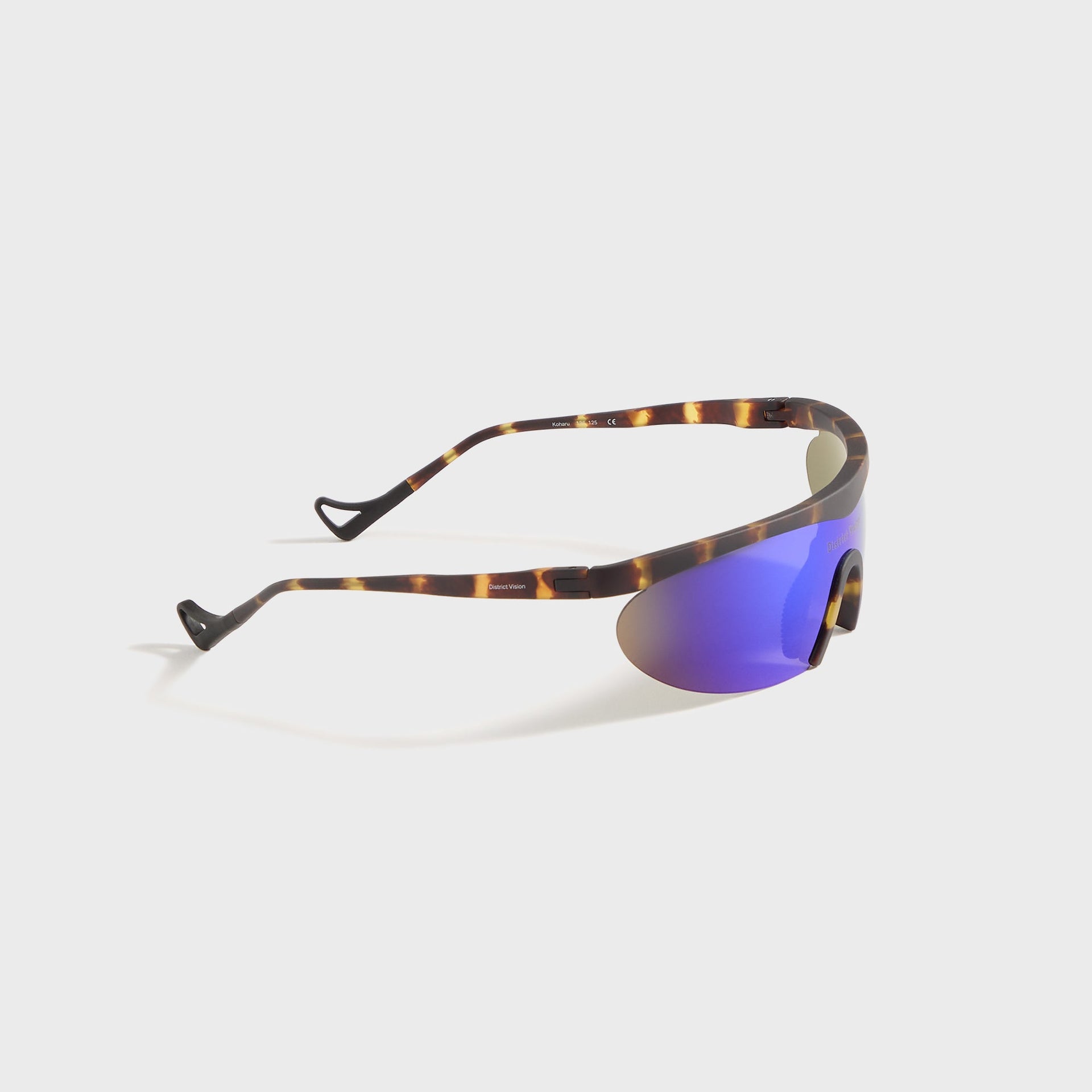 District Vision Koharu Eclipse in Tortoise / D+ Blue Mirror
