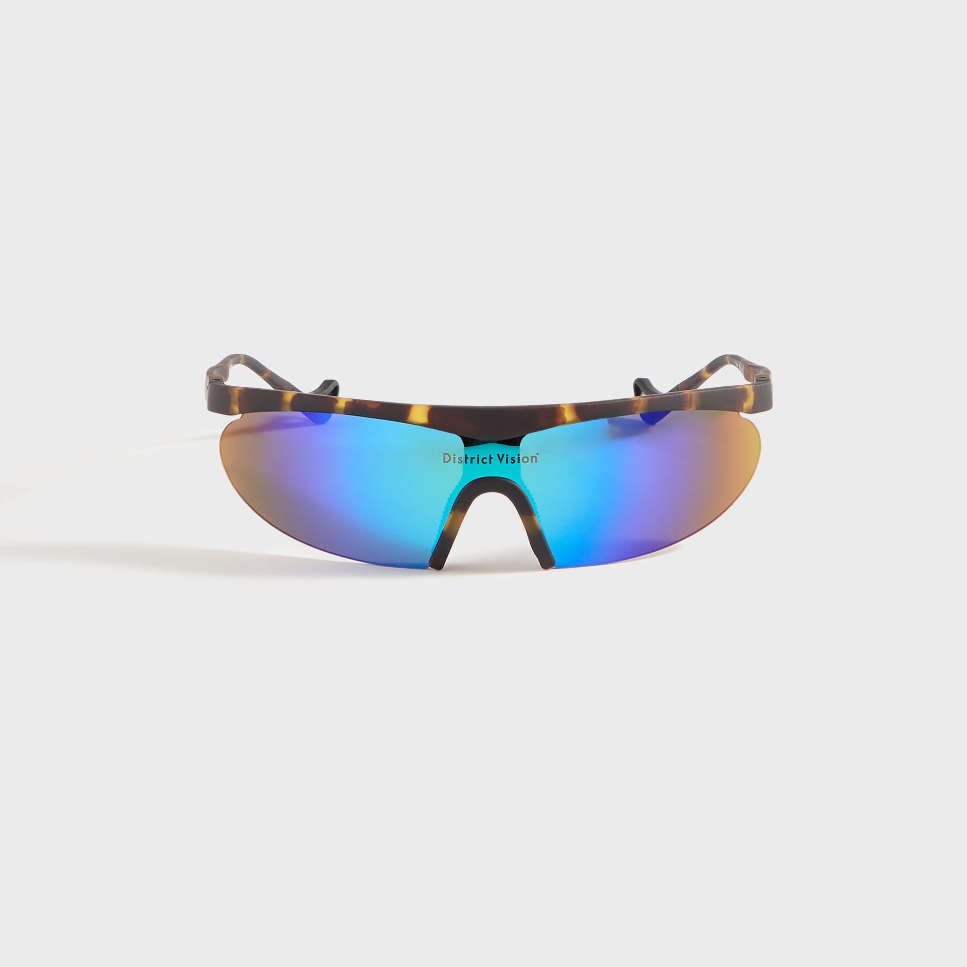 District Vision Koharu Eclipse in Tortoise / D+ Blue Mirror