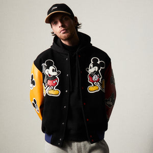 Disney | UrlfreezeShops for Mickey & Friends Wool Varsity Jacket - Black