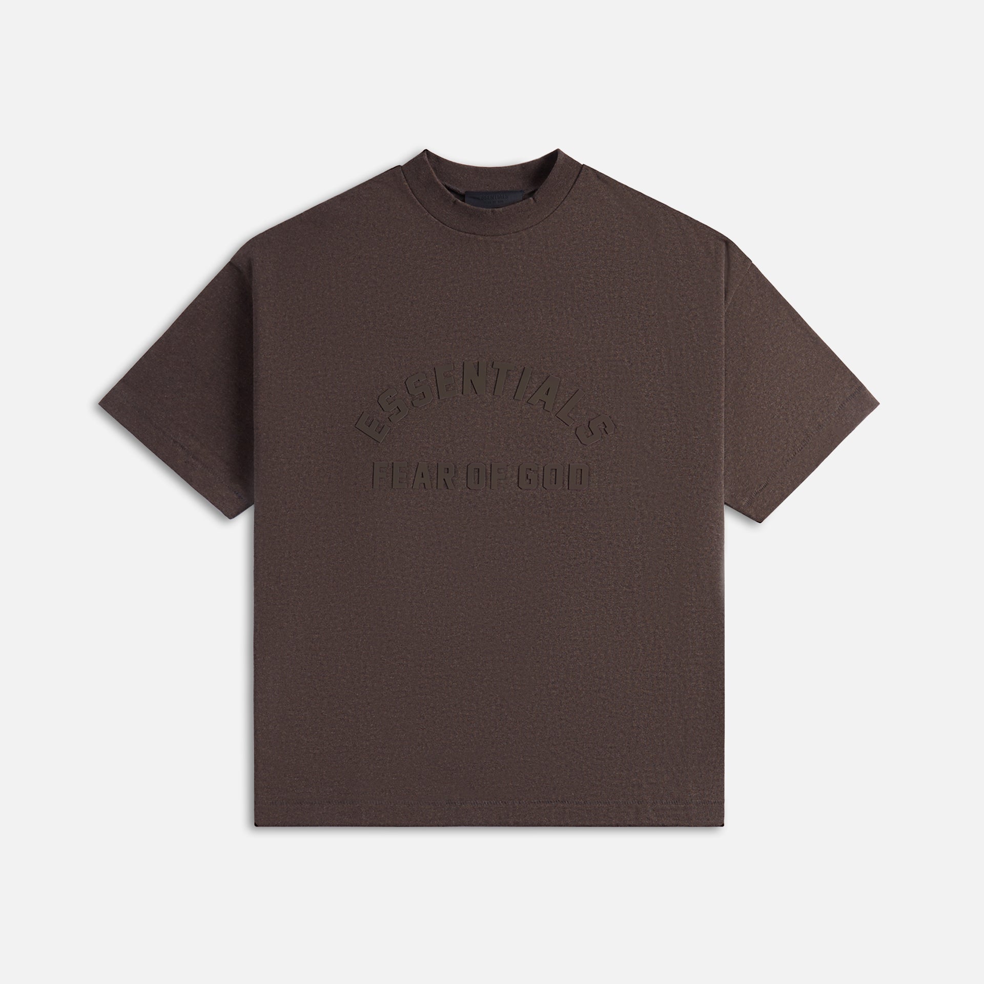 Essentials Logo Tee - Heather Wood