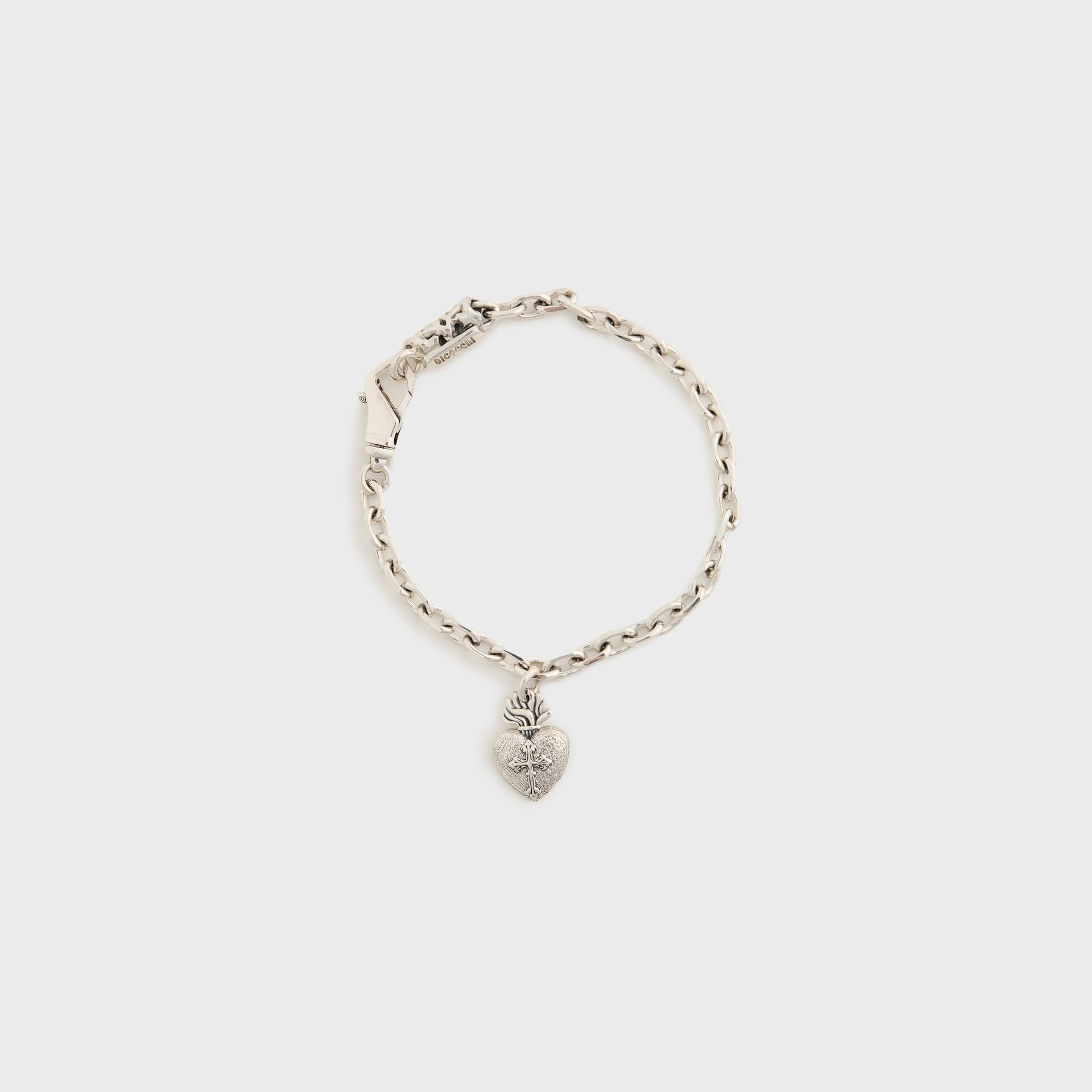Emanuele Bicocchi Sacred Heart Bracelet - Silver
