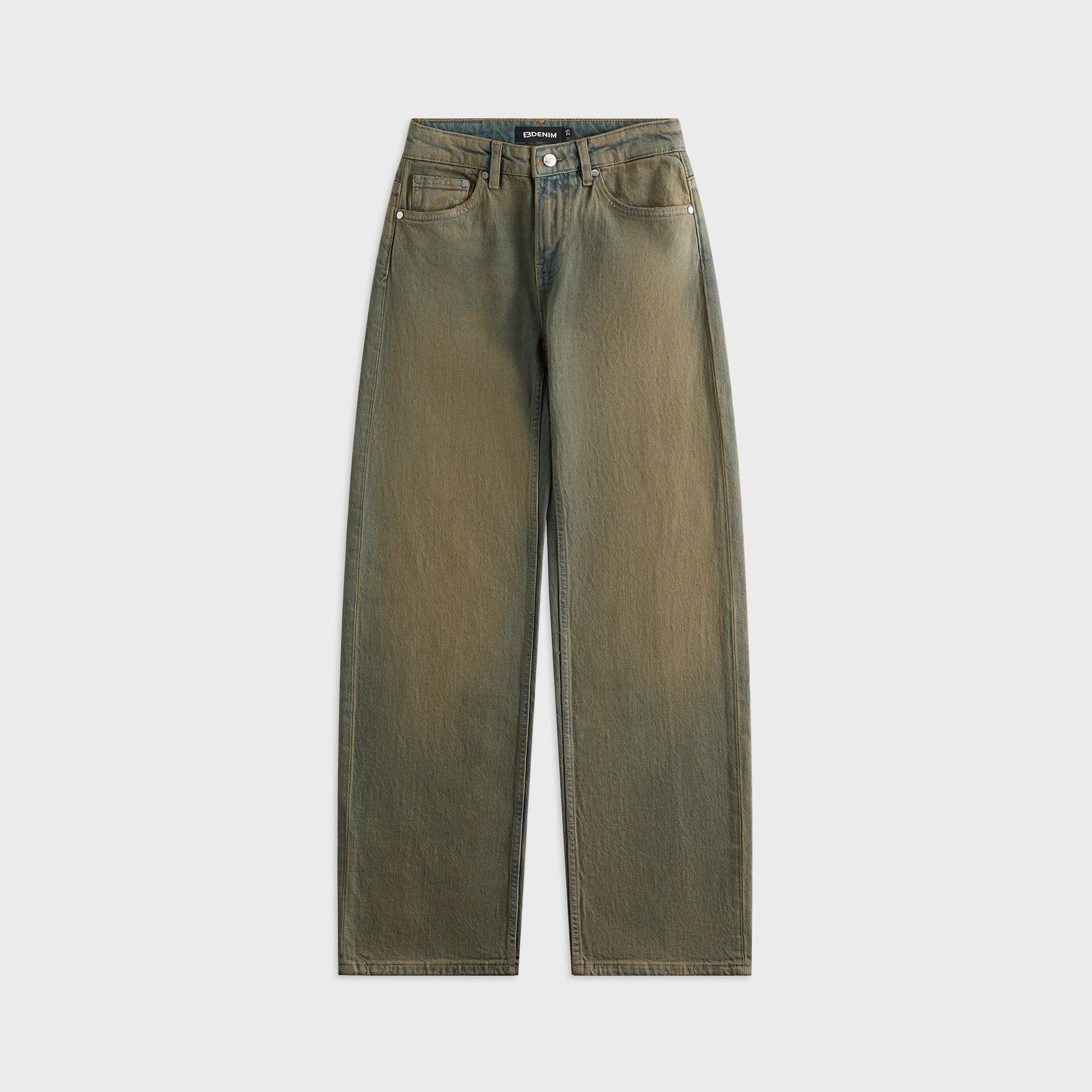 EB Denim Alida Loose Bowed Denim - Whisky