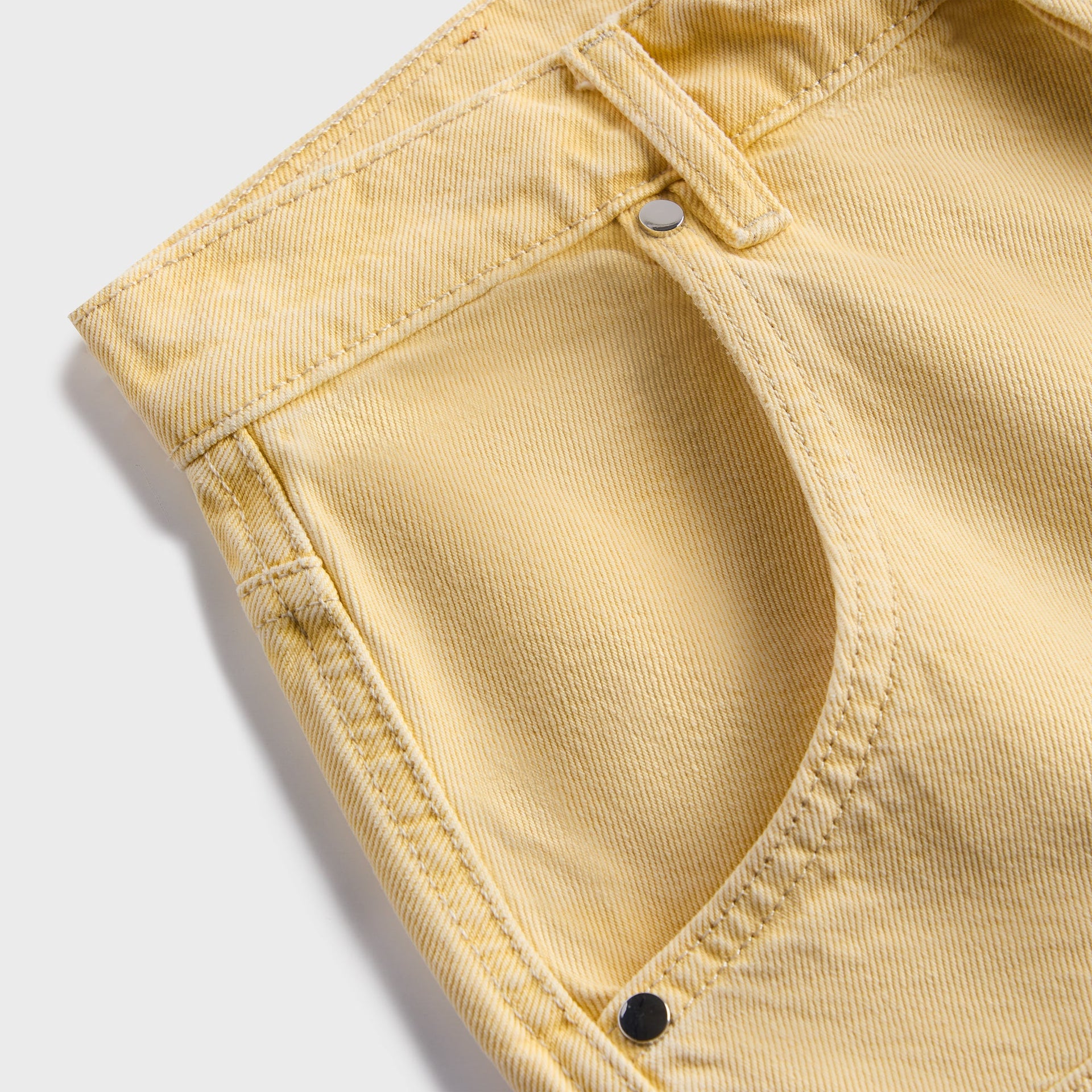 EB Denim Enzo Mid Rise Carpenter in Butter