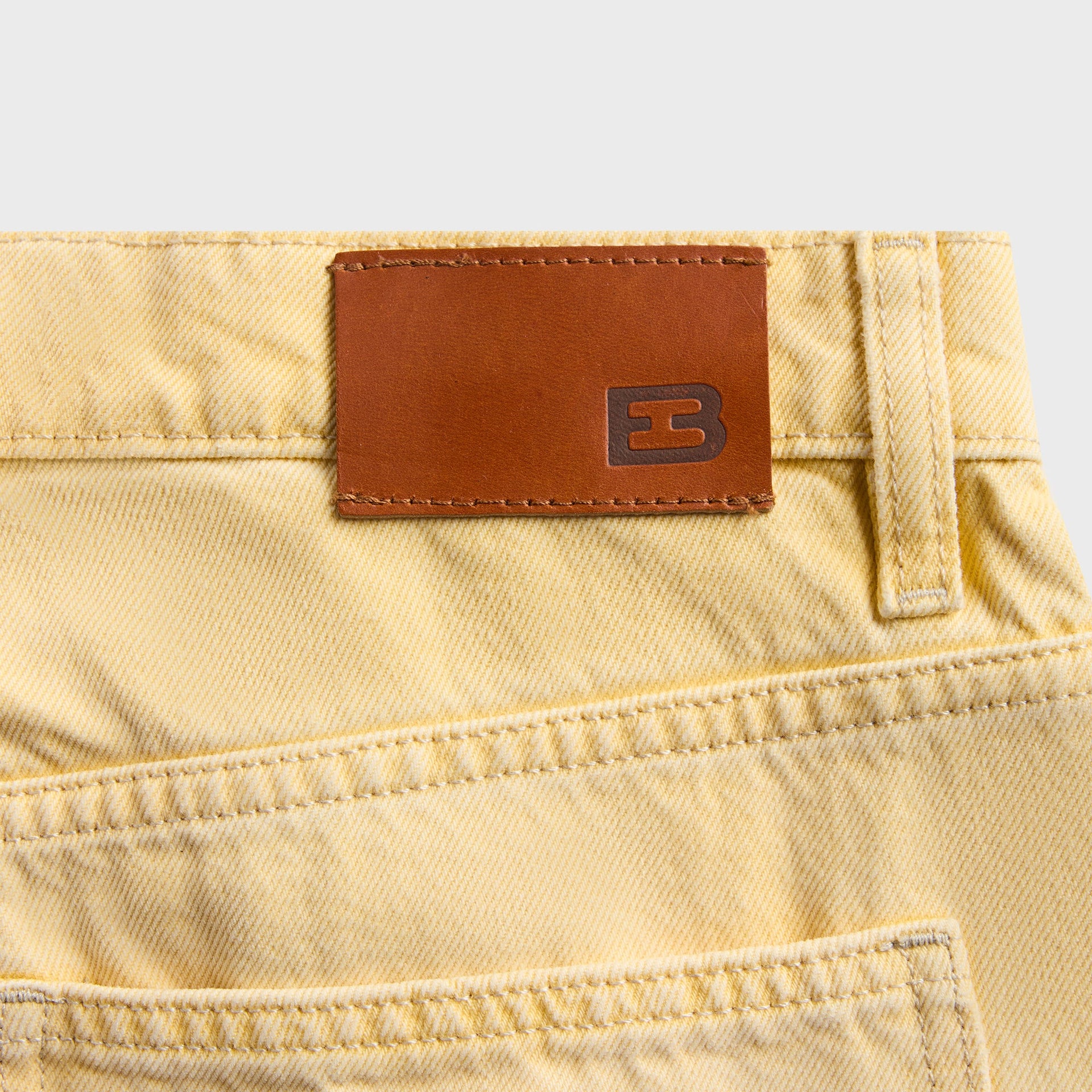 EB Denim Enzo Mid Rise Carpenter in Butter