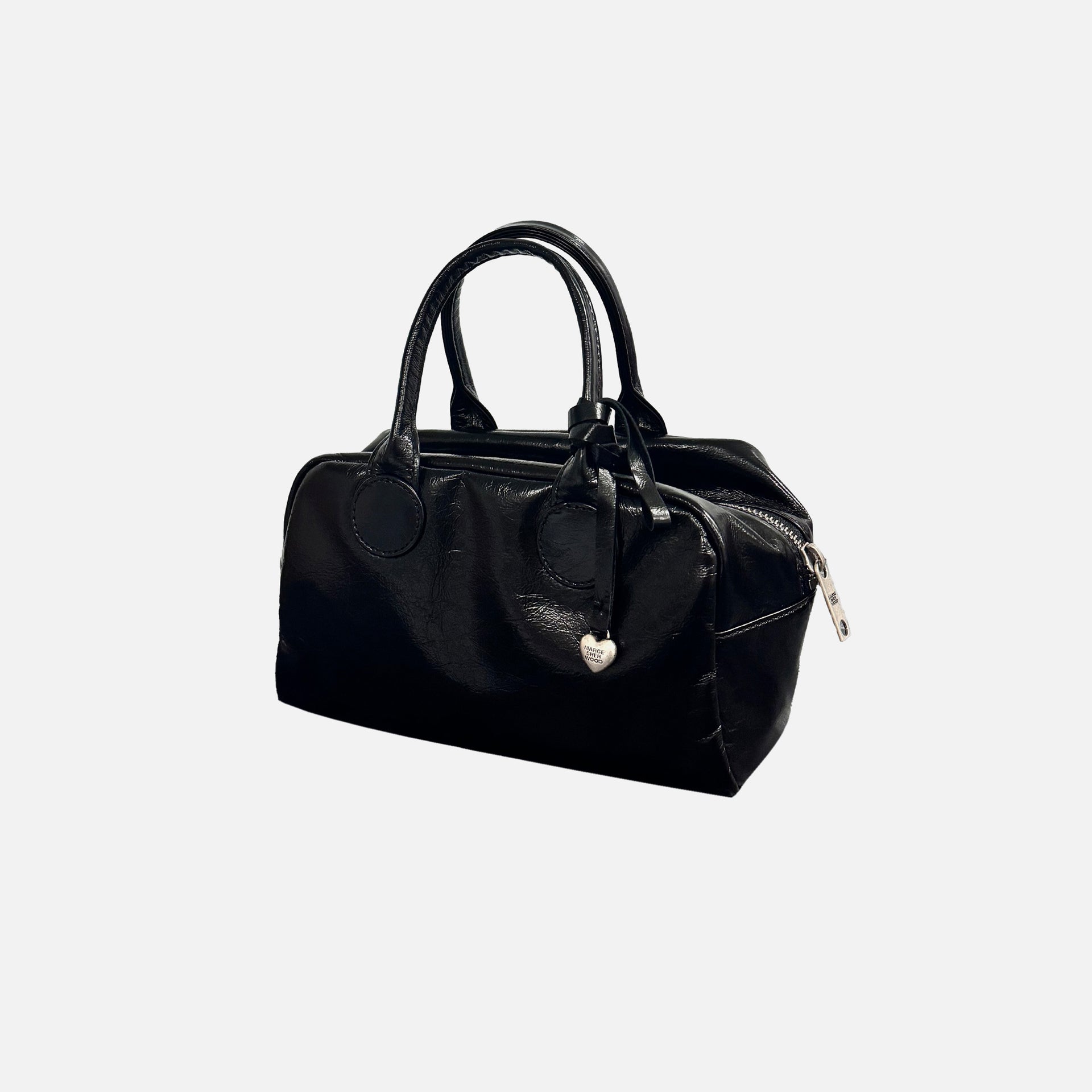 MARGESHERWOOD Soft Bowling Bag - Crinkle Black