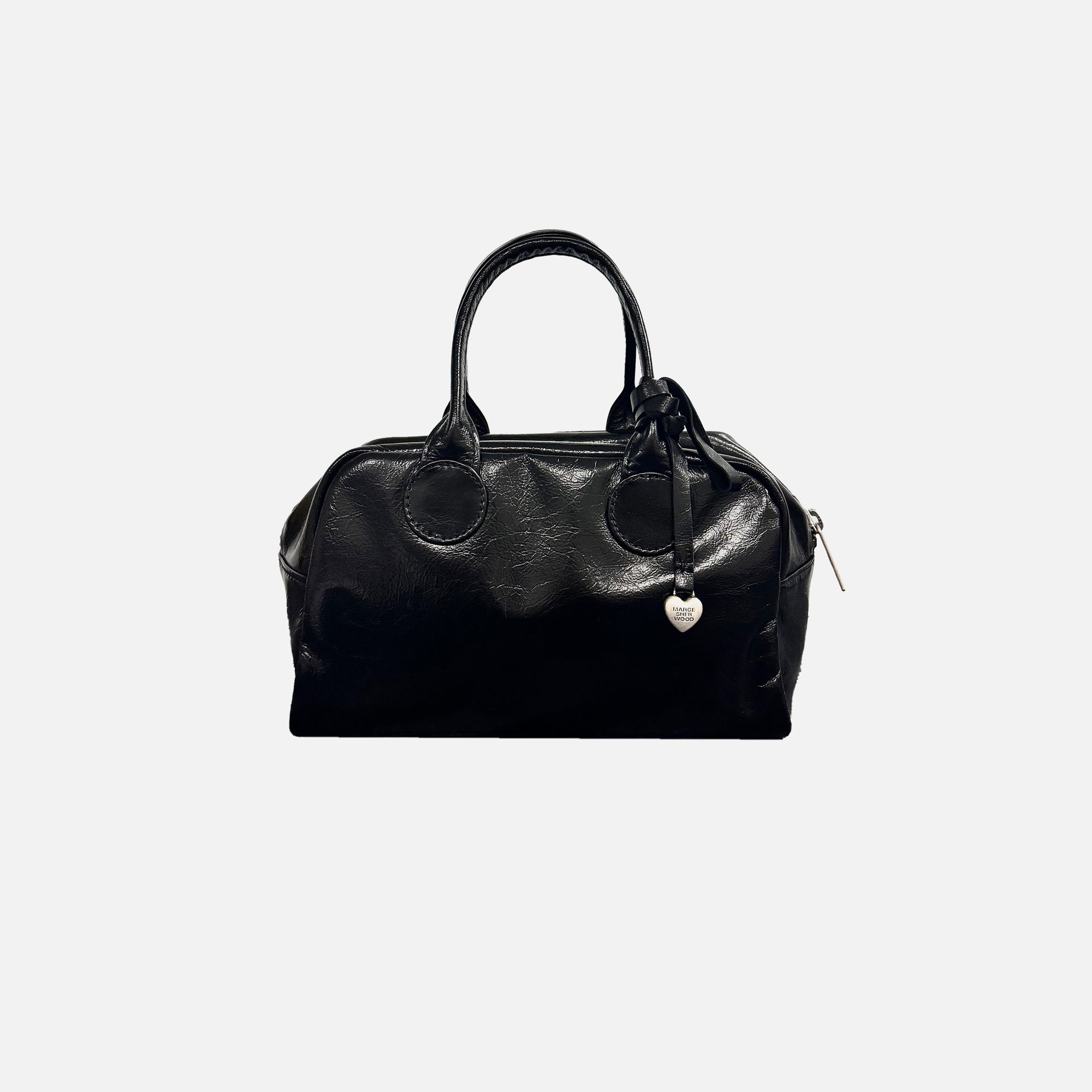 MARGESHERWOOD Soft Bowling Bag - Crinkle Black