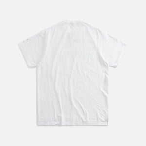 Engineered Garments Printed Cross Crew Neck Tee - White