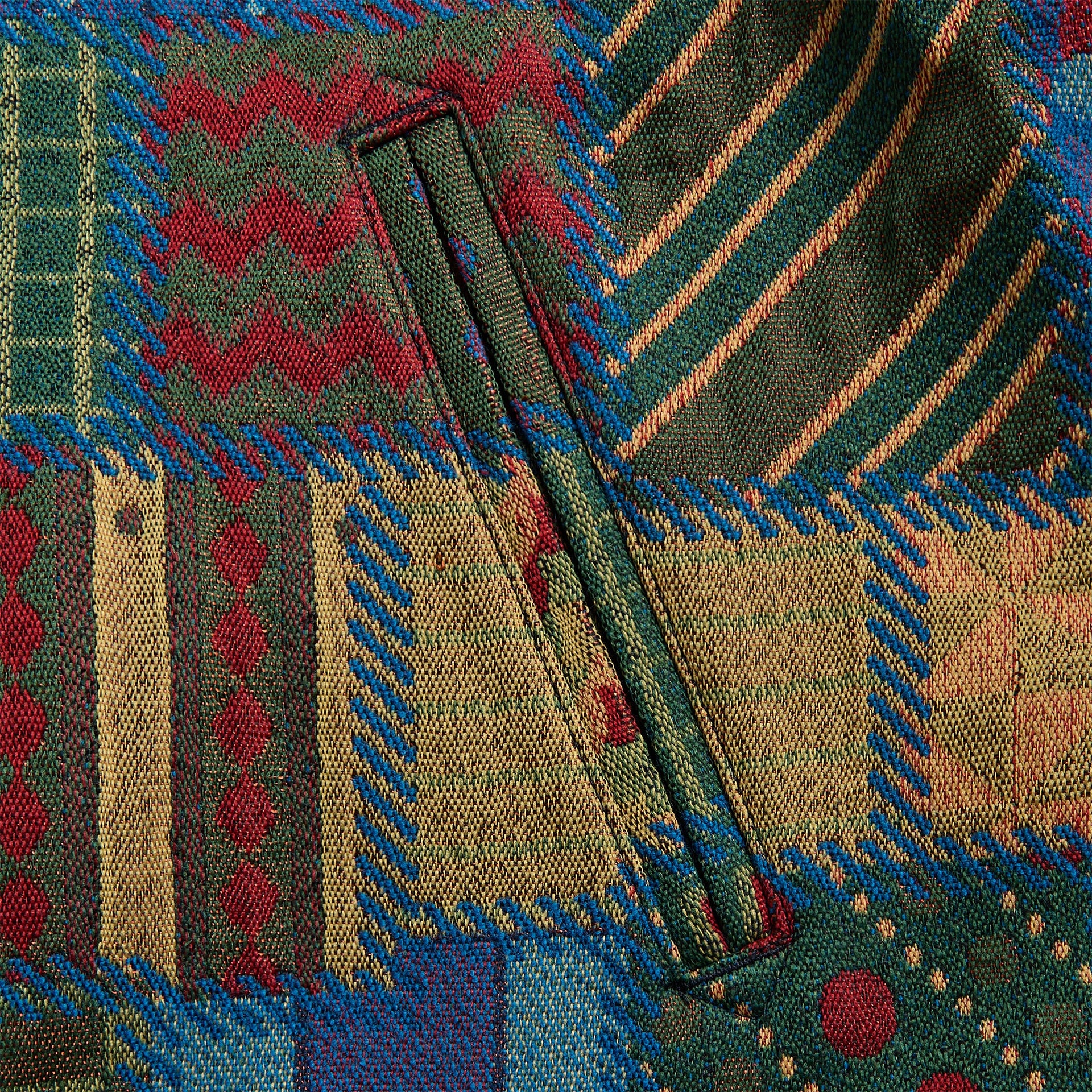 Engineered Garments LL Geometric PW Jacquard Jacket - Multi Color