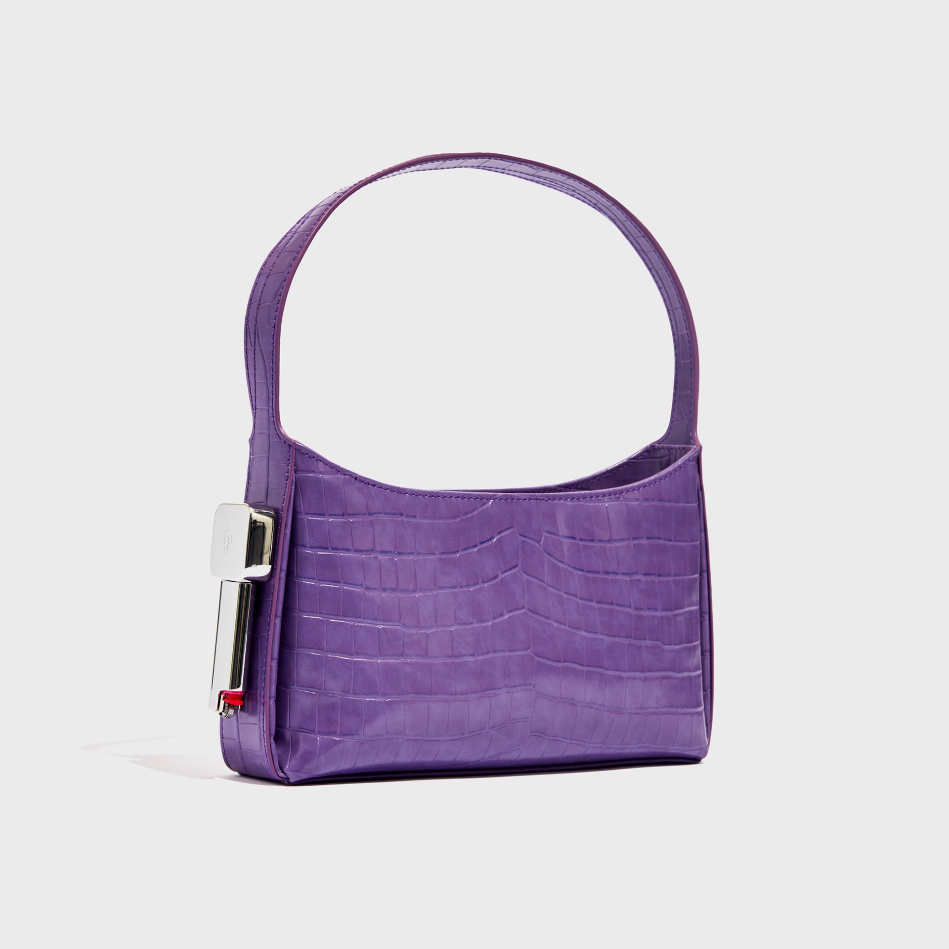 Edie Parker Burn Shoulder Bag - Eggplant