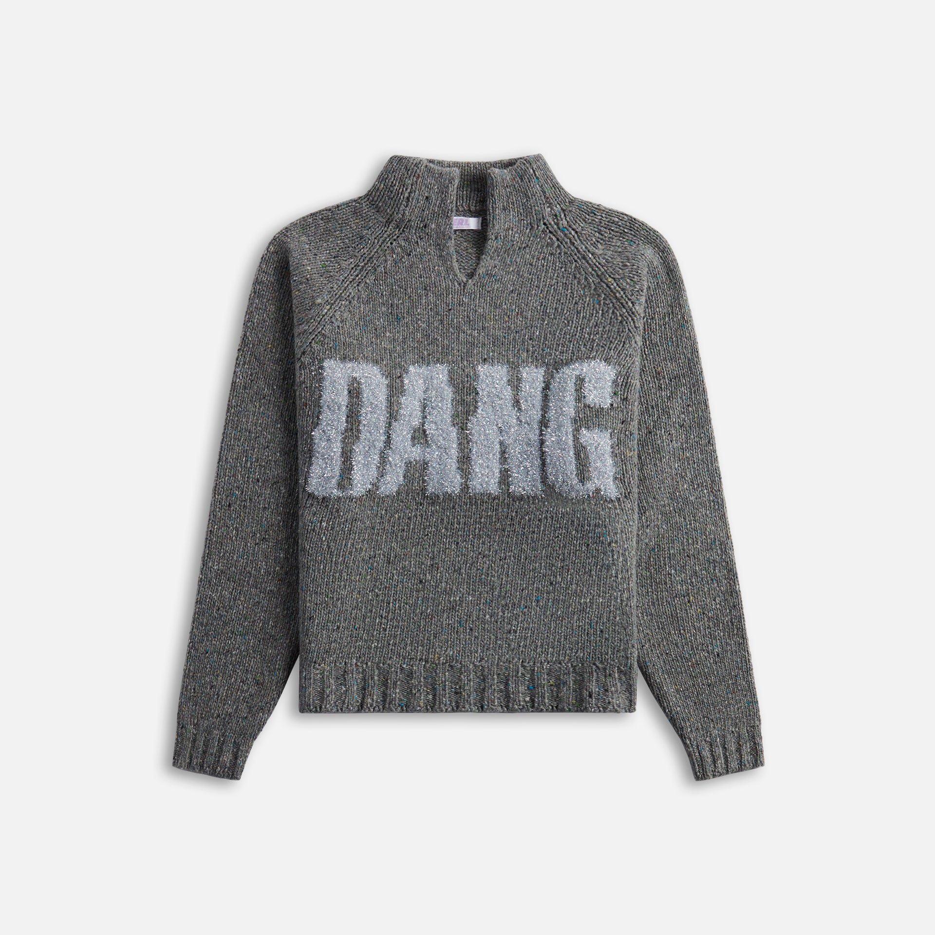 ERL Open Neck Dangerous Sweater - Grey