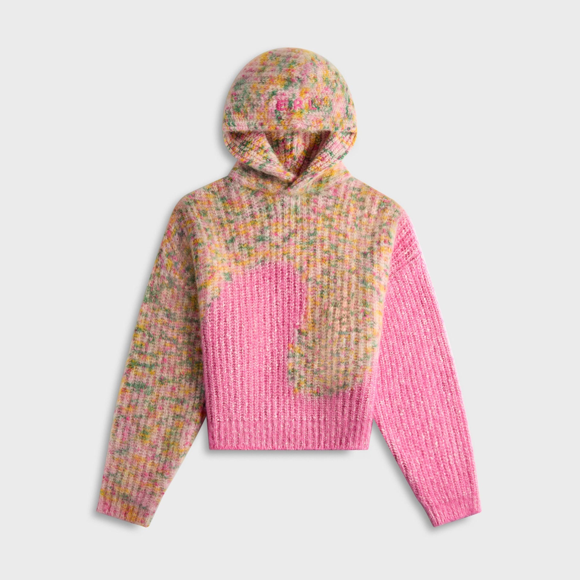 ERL Swirl Hooded Sweater in Multi