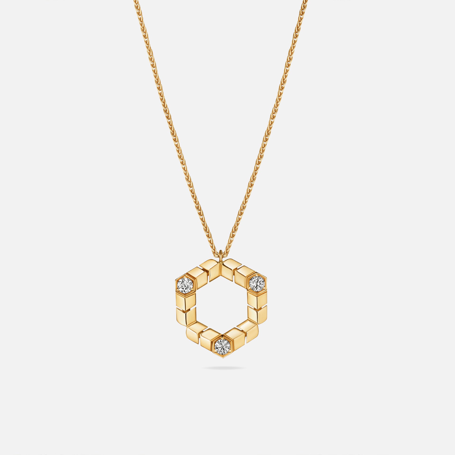 VL Cepher Estoile Large Pendant - Yellow Gold