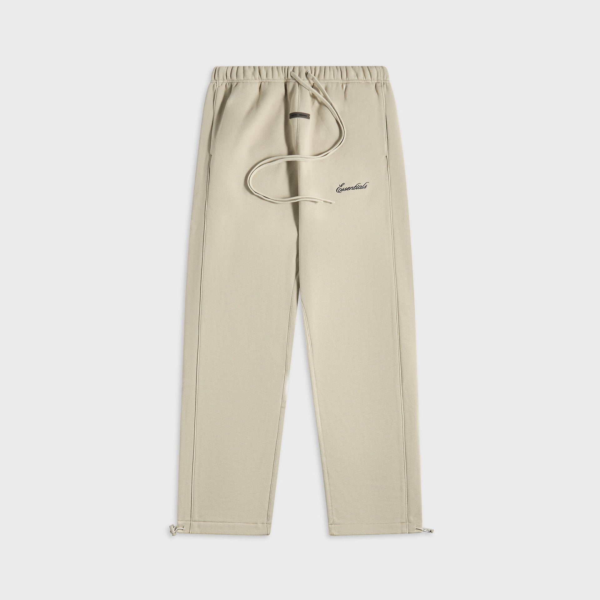 Essentials Relaxed Fleece Sweatpant With Piping in Abbey Stone