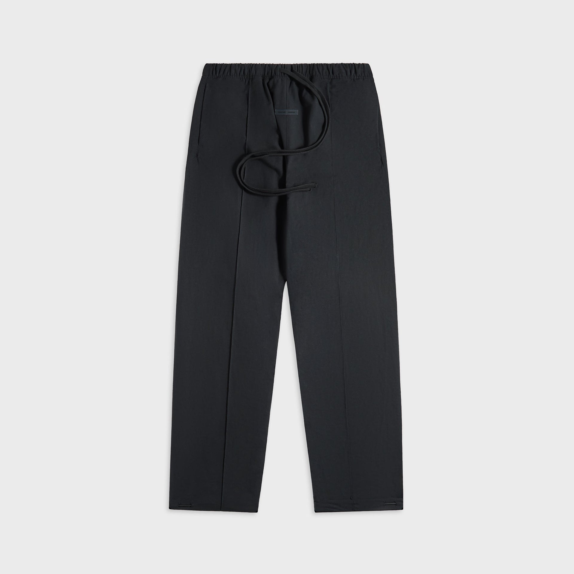 Essentials Oxford Relaxed Trackpant in Jet Black