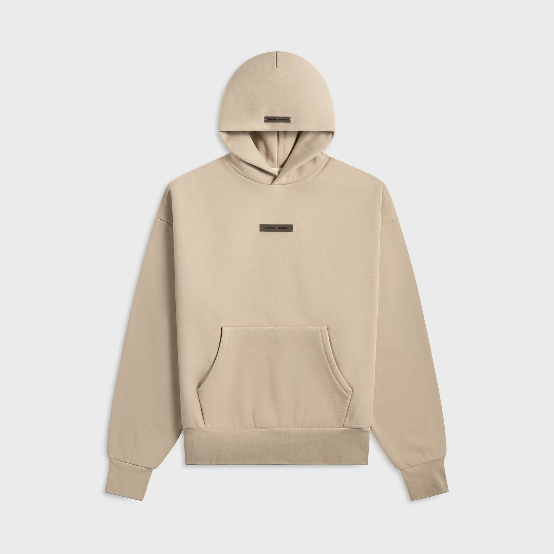 Essentials Classic Fit Fleece Hoodie in Timber