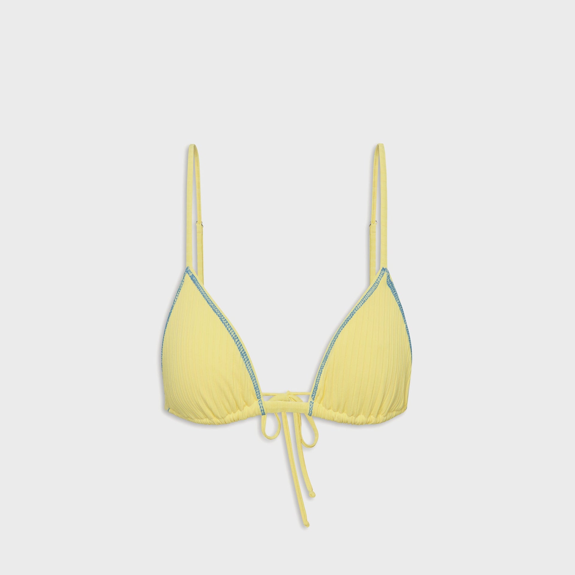 Frankies Bikinis Lumia Ribbed Top in Honeycomb