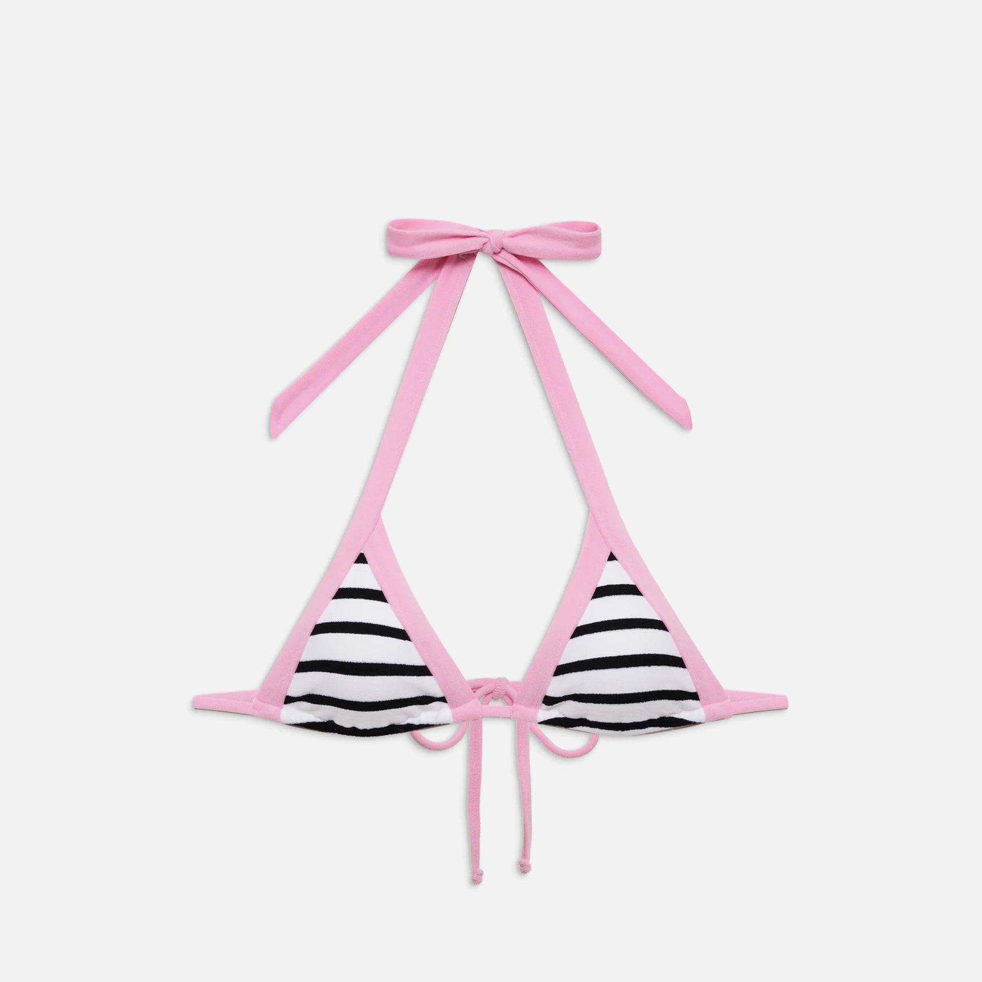 Frankies Bikinis Taite Terry Top - Vintage Stripe