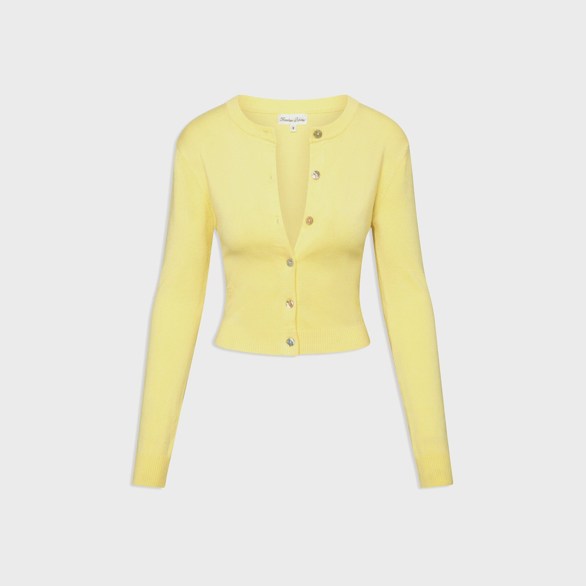 Frankies Bikinis Sundae Knit Cardigan in Honeycomb