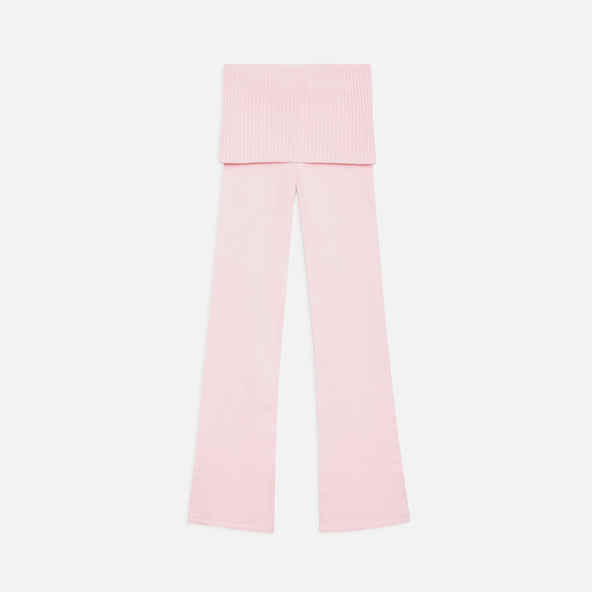 Frankies Bikinis Mason Cloud Knit Pant - Rose Quartz