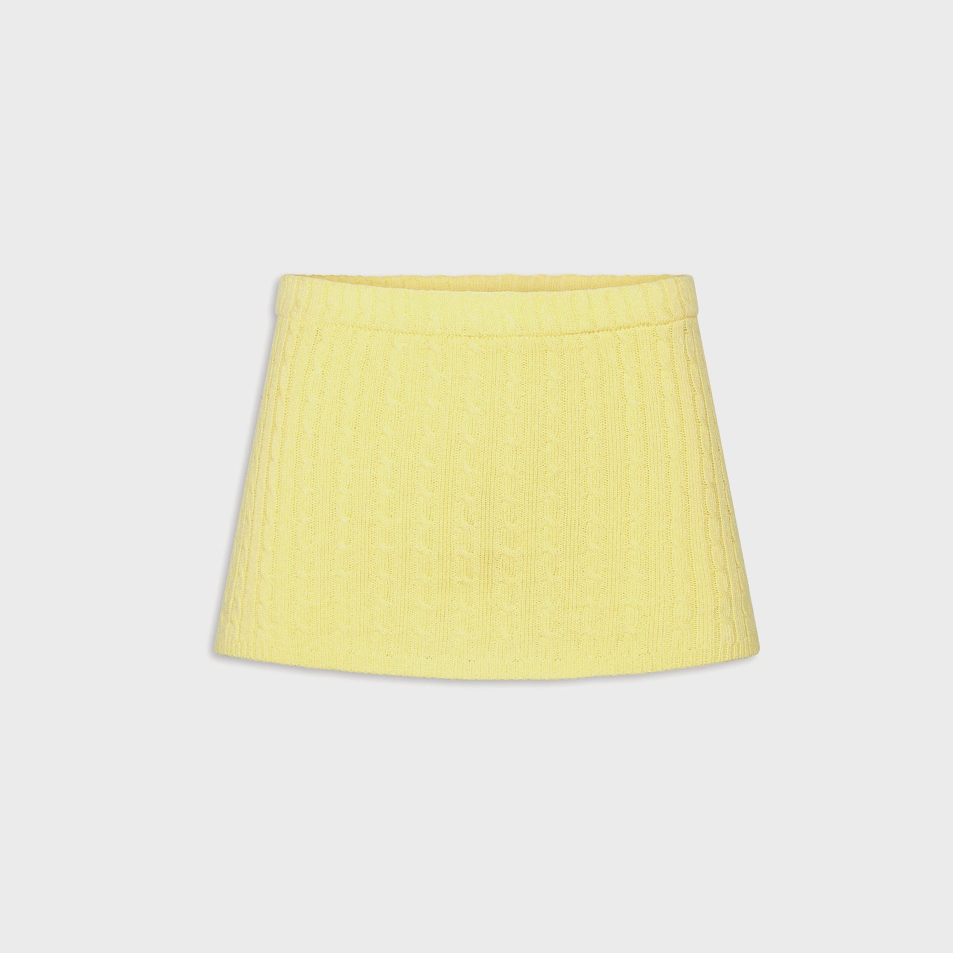 Frankies Bikinis Marialla Cable Knit Skort in Honeycomb