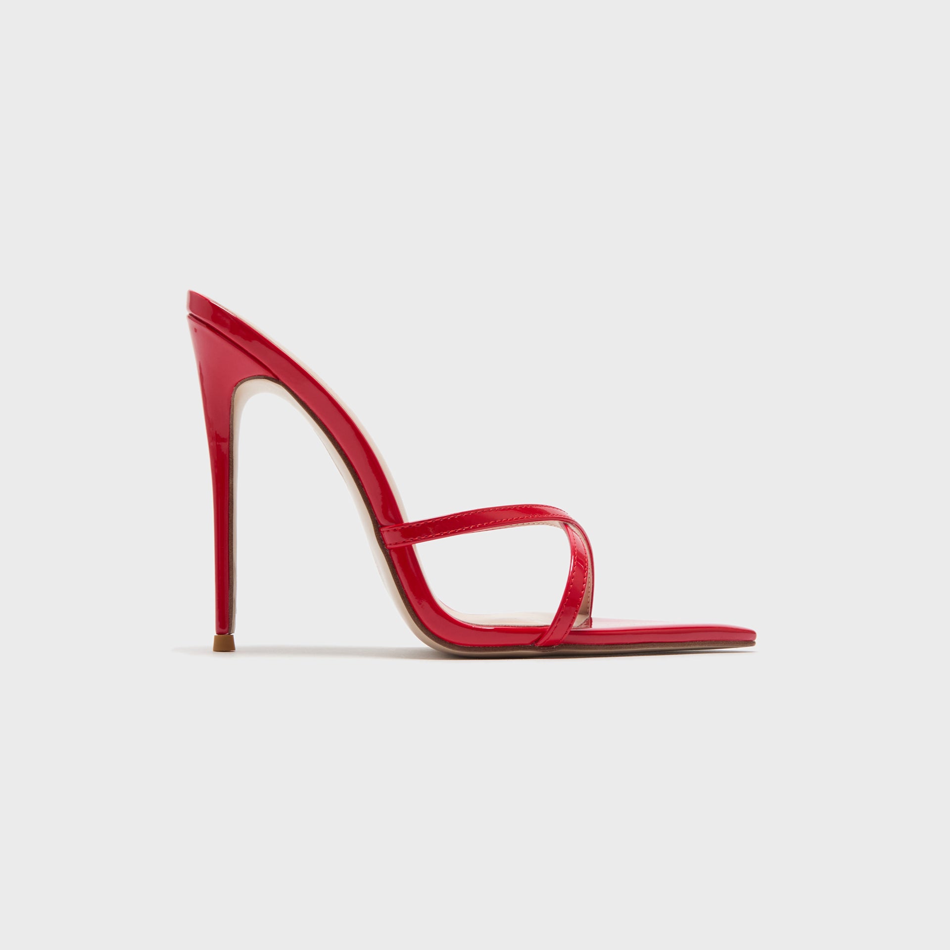 Femme LA Donatella Mule - Cherry Red