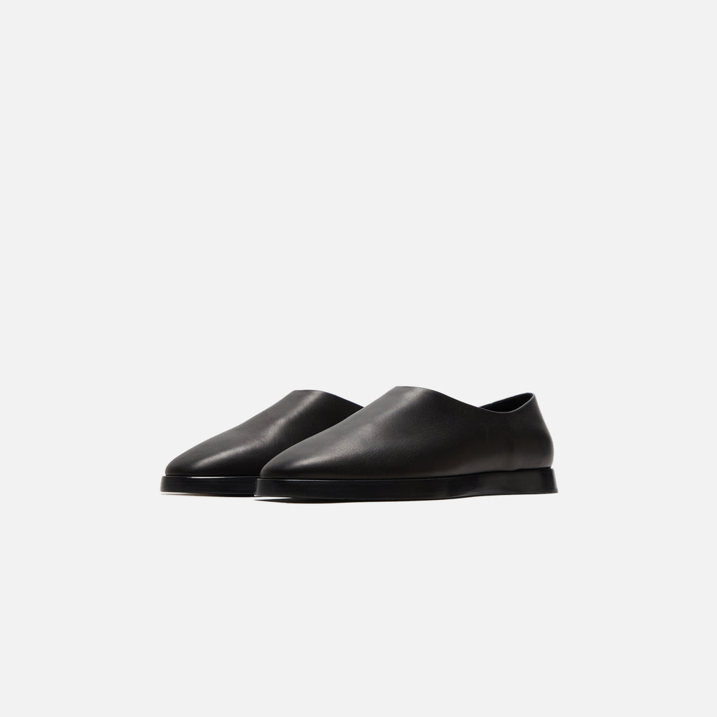 Fear of God Eternal Dress Mule - Black Flat Leather