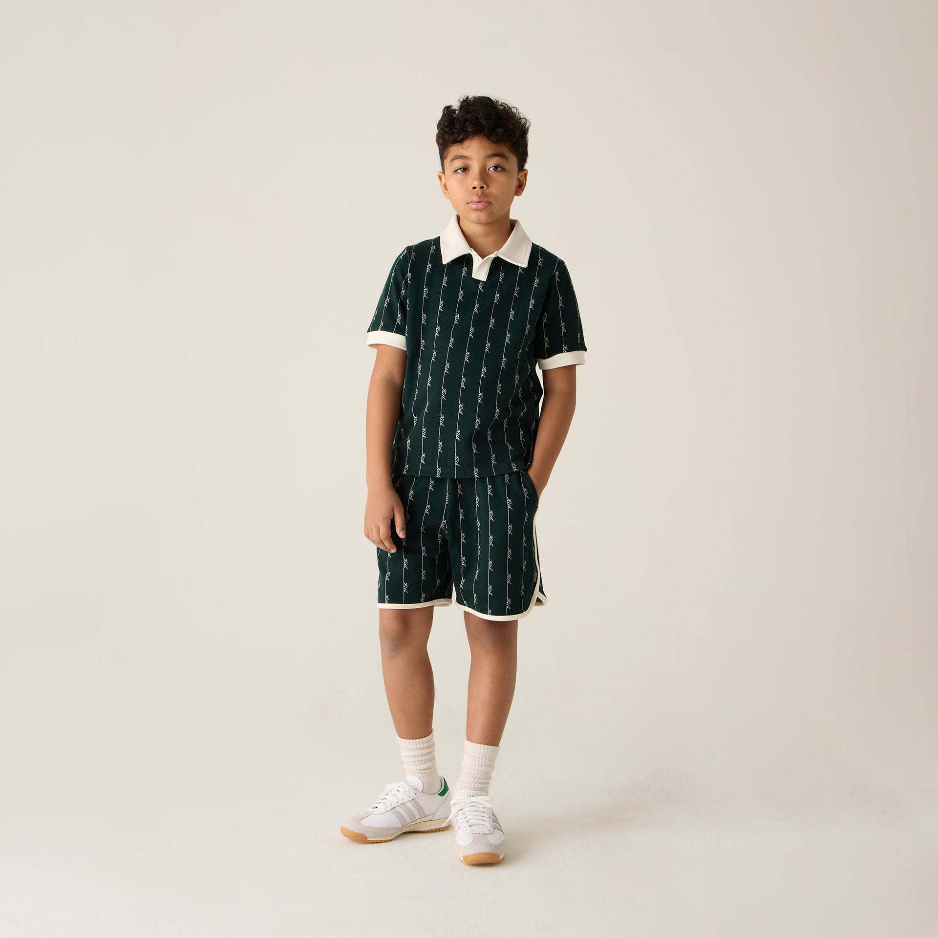 Kith Kids Script Knit Jordan Short - Stadium
