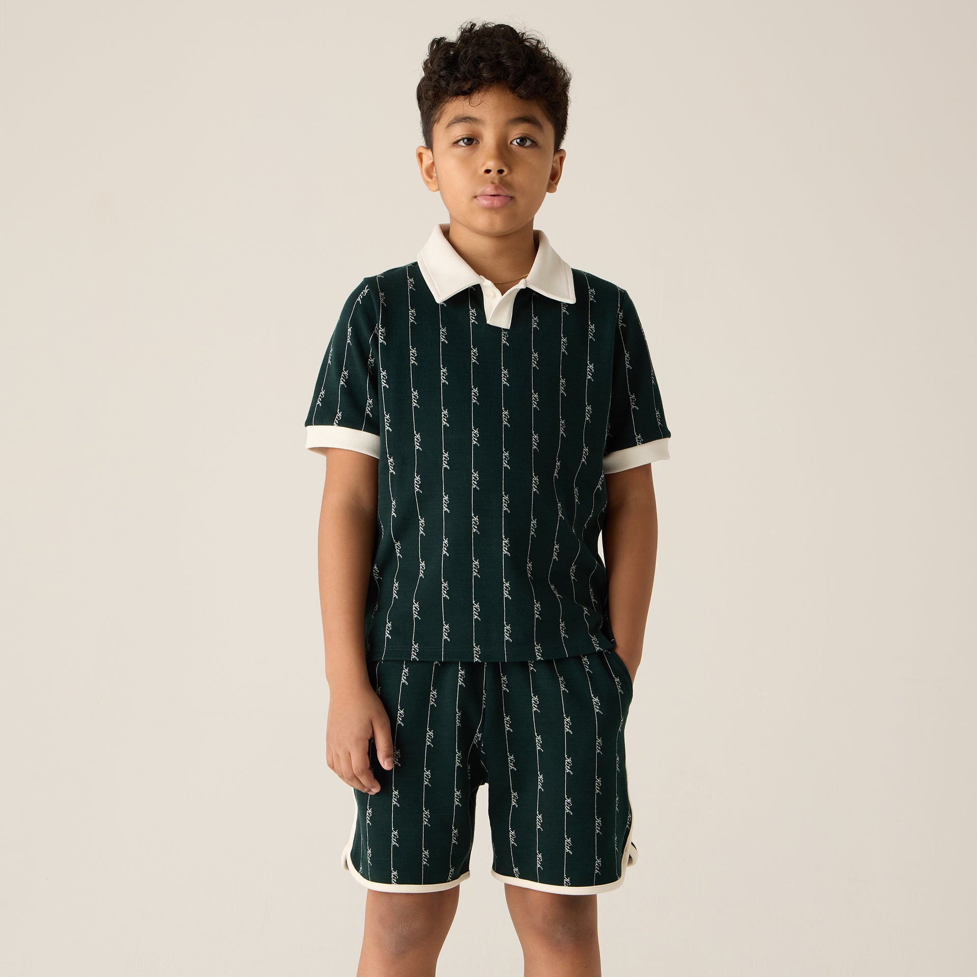 Kith Kids Script Knit Jordan Short - Stadium