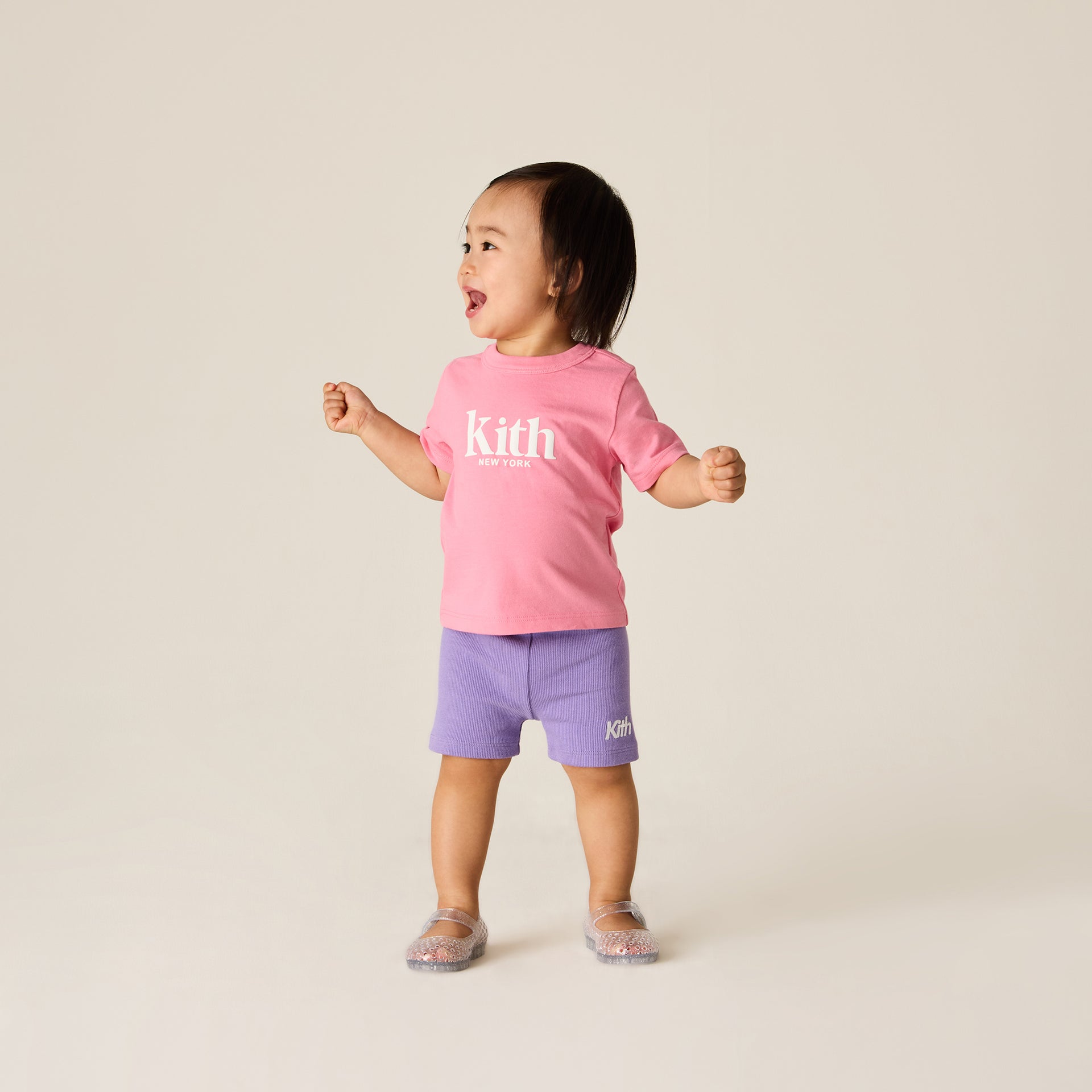 Kith Baby Classic Mott Tee - Peony