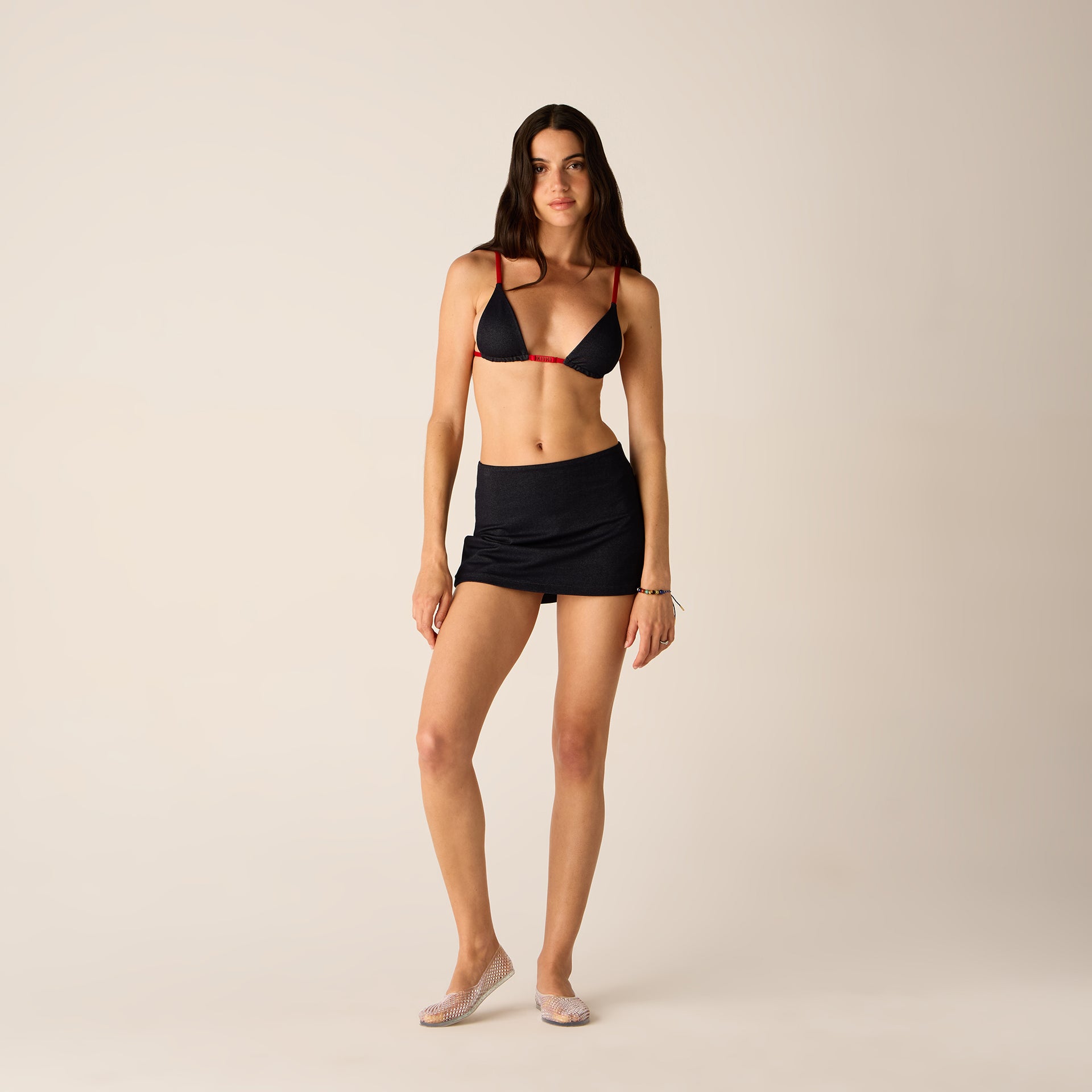 Kith Women Vera Denim Skirt - Nocturnal