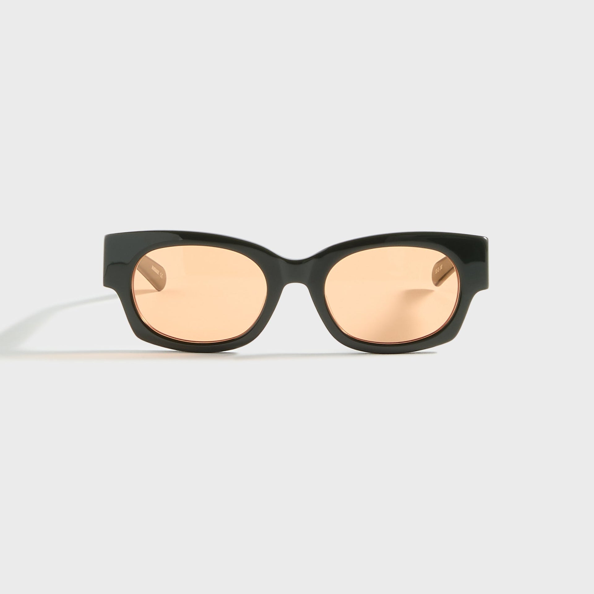 Flatlist Shade 01 in Solid Forest Dk Green / Solid Orange Lens