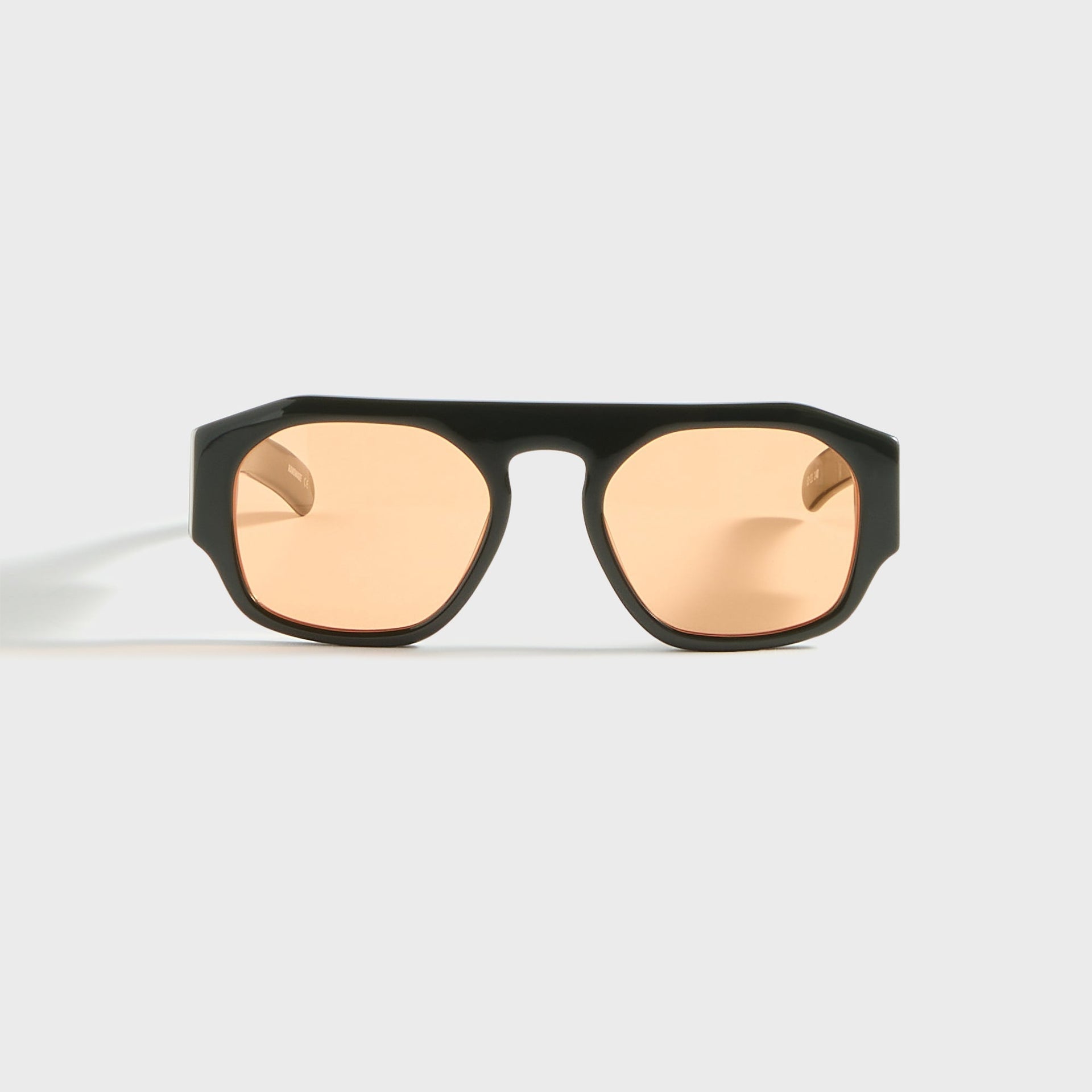 Flatlist Shade 02 in Solid Forrest Dk Green / Solid Orange Lens