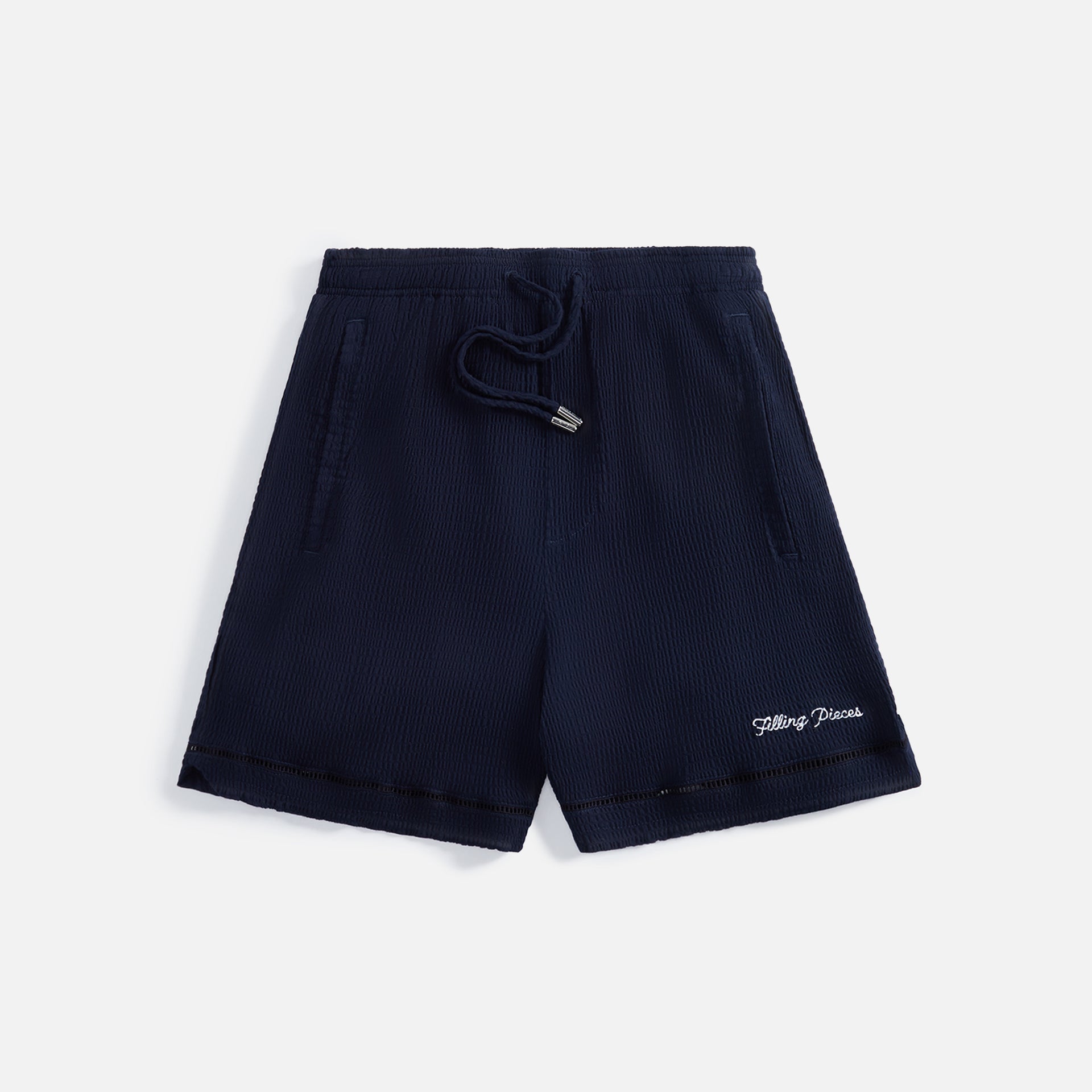 Filling Pieces Resort Short Seersucker - Navy