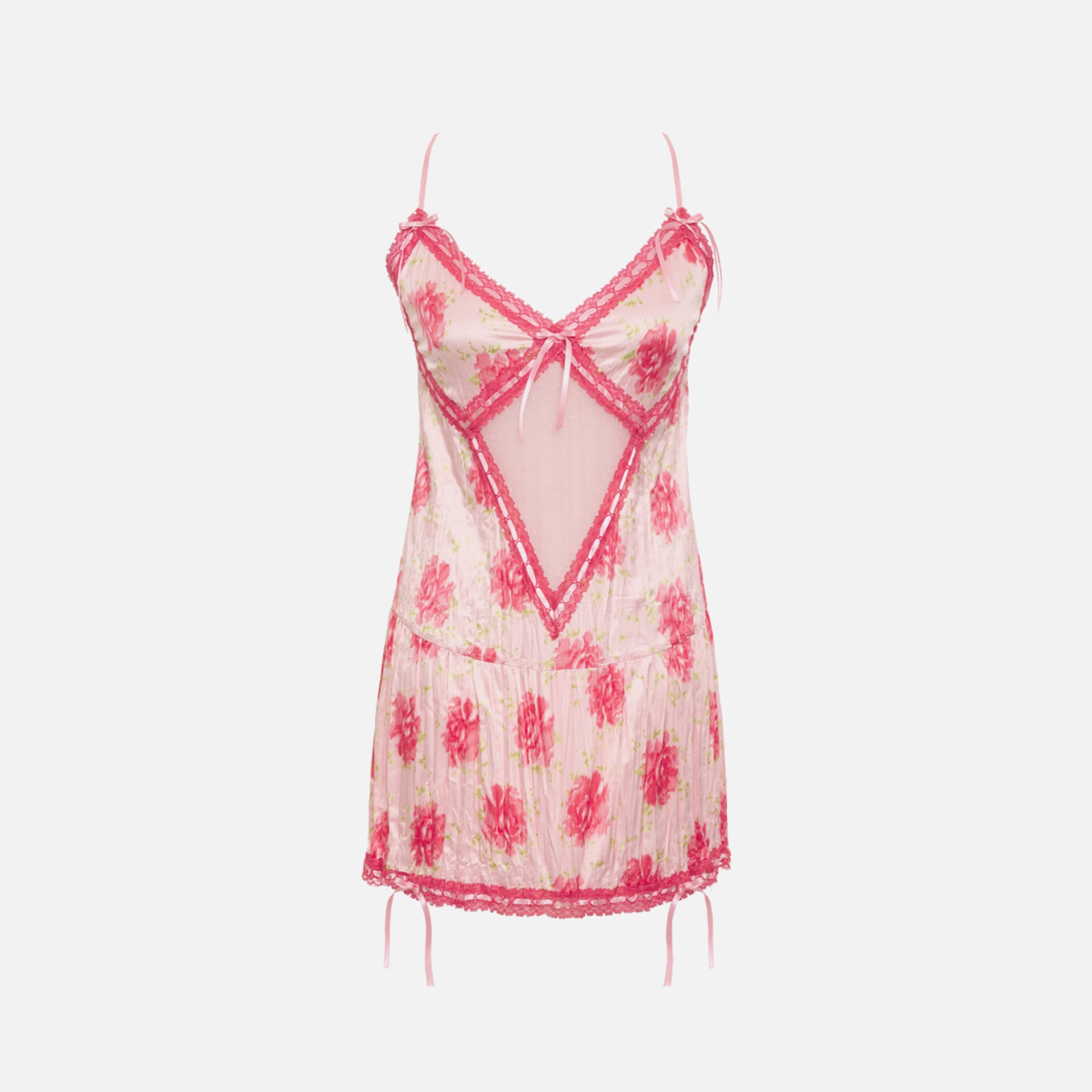 Frankies Bikinis x Sydney Sweeney Serafina Satin Dress - Amore Mio