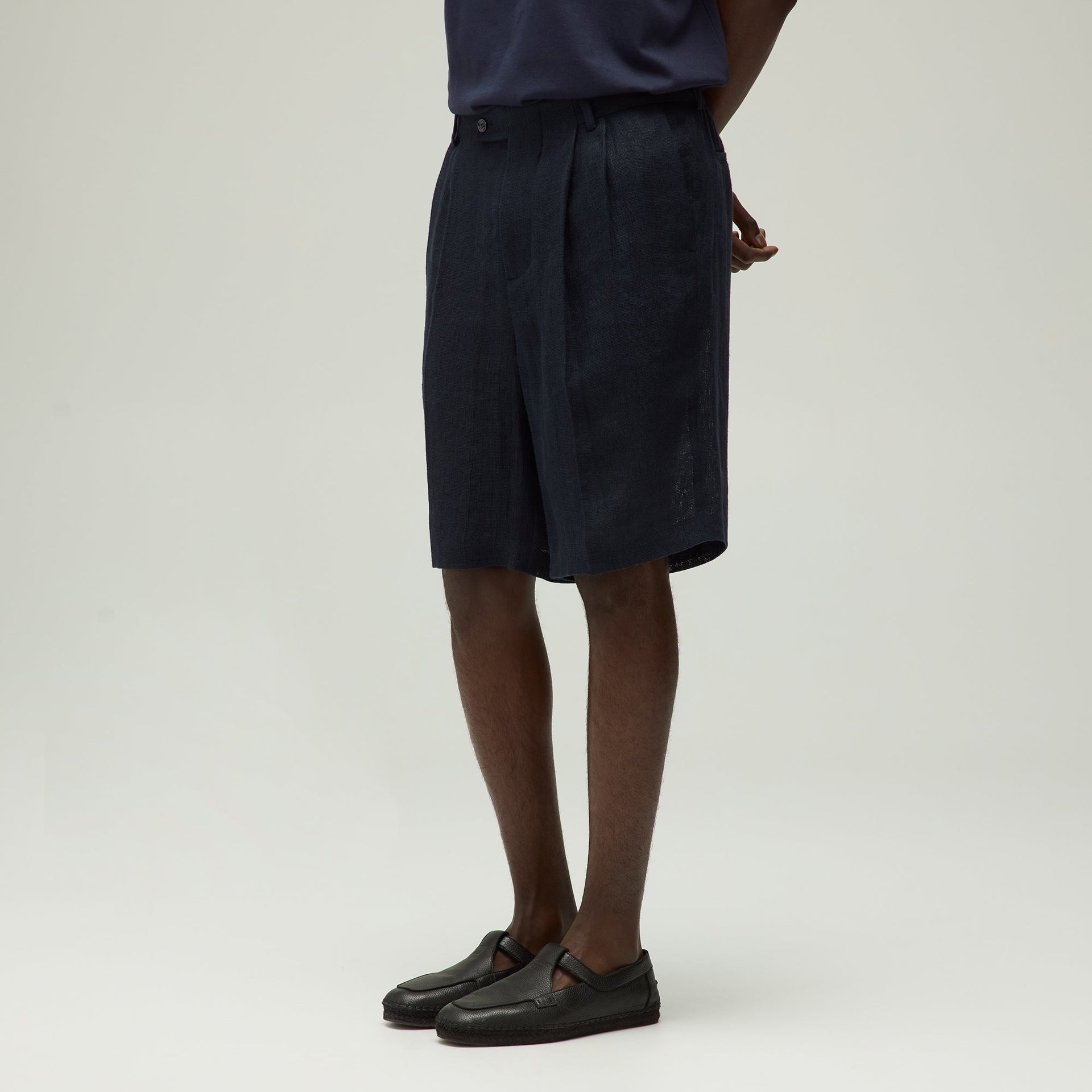 Giorgio Armani & Erlebniswelt-fliegenfischenShops Open Weave Kylan Bermuda Short - Nocturnal