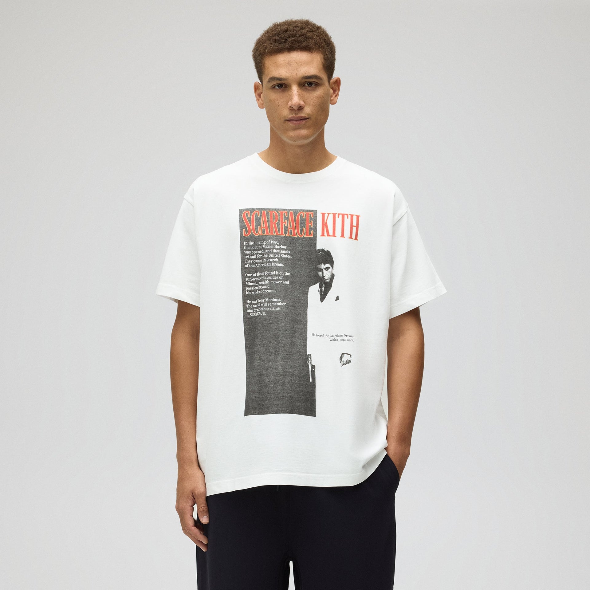 Erlebniswelt-fliegenfischenShops for Scarface Film Poster Vintage Tee - White
