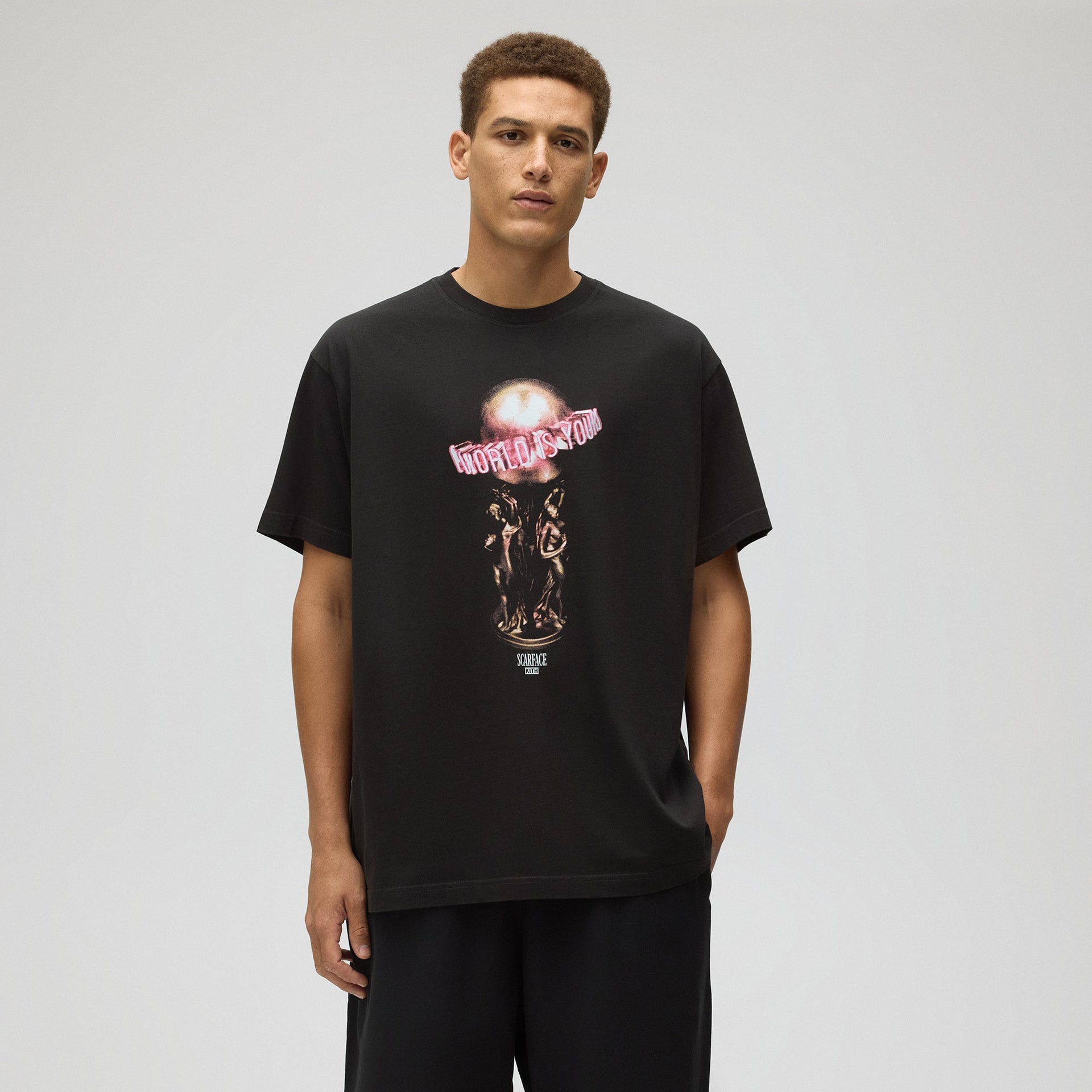 Kith for Scarface The World Is Yours Tee - Black