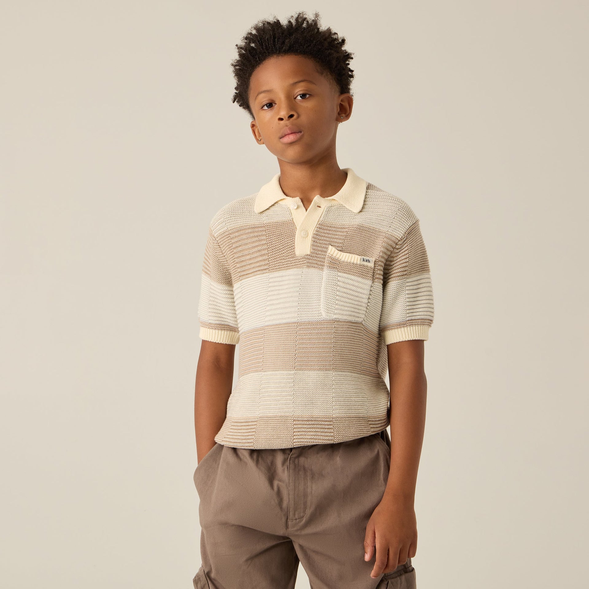 Kith Kids Tilden Polo - Canvas
