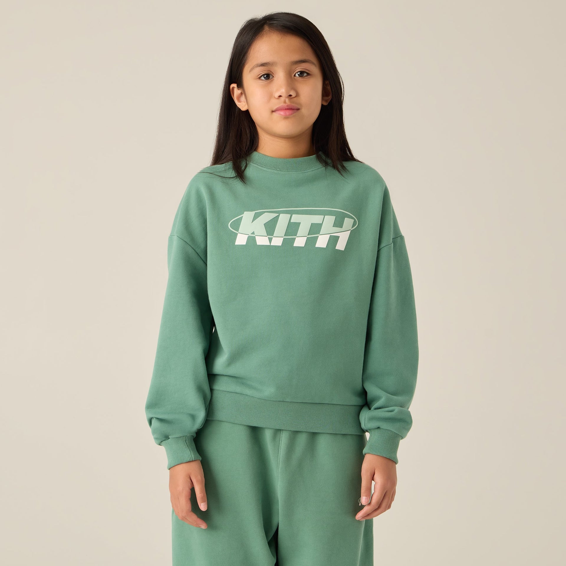 Kith Kids Orbit Nelson Crewneck - Lucerne