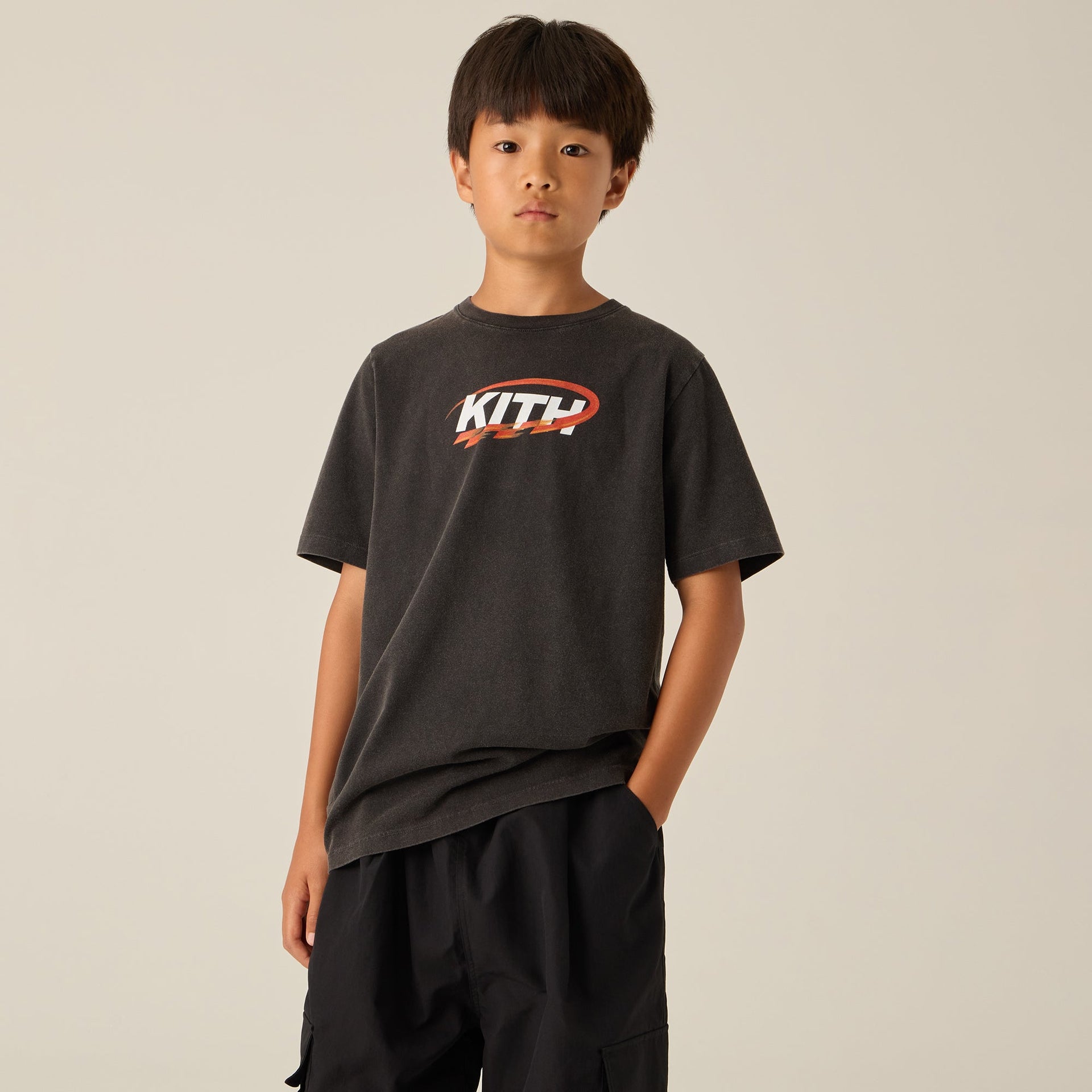 Kith Kids GT Vintage Tee - Black