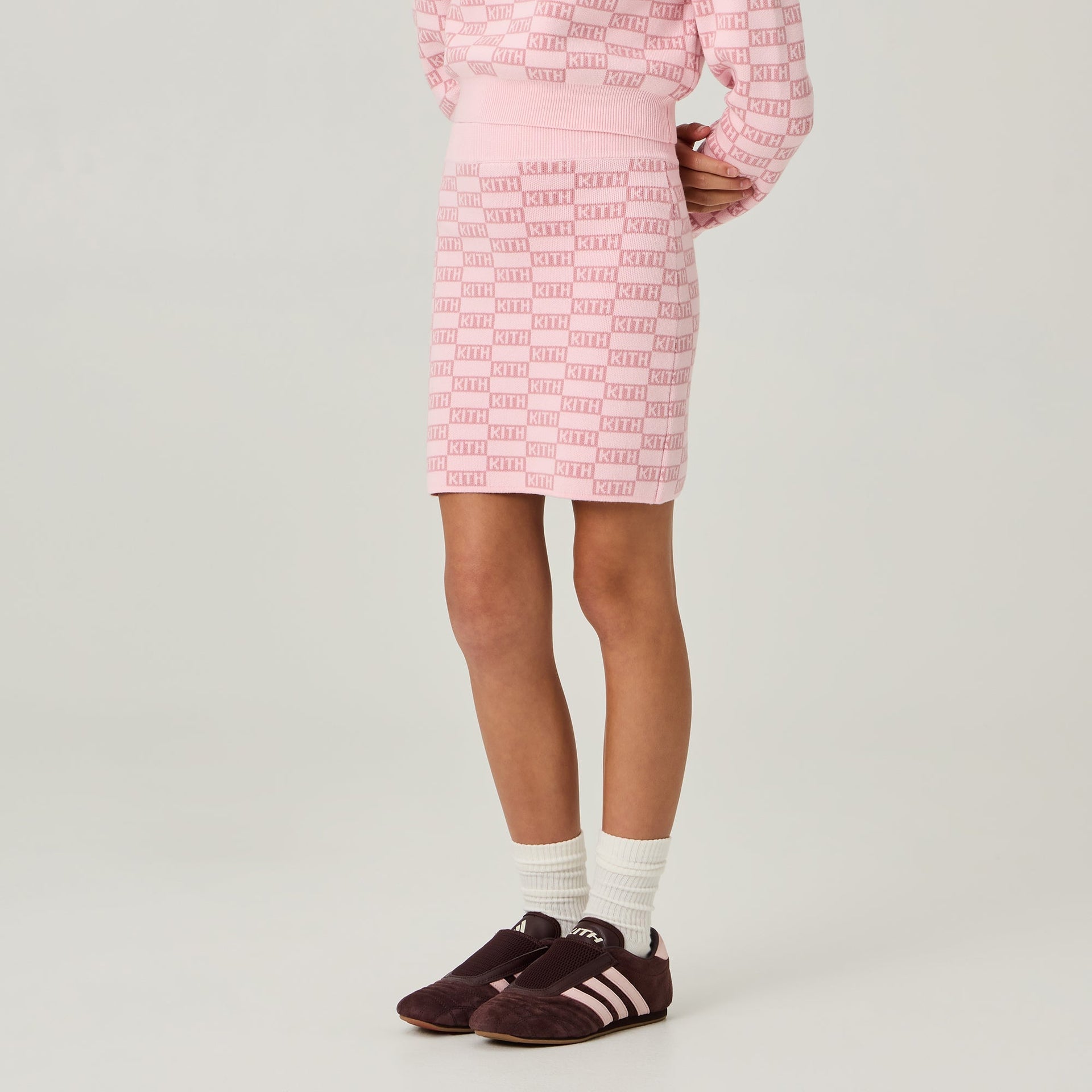 Kith Kids Monogram Mini Skirt - Affection