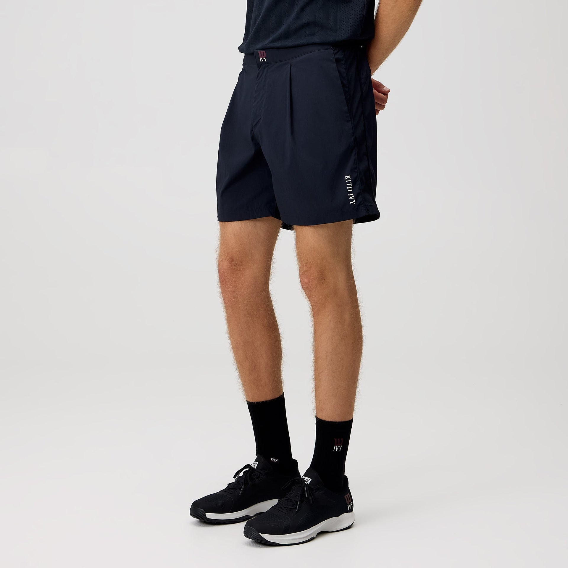 Kith Ivy for Wilson Meridian Pleated Short - Black