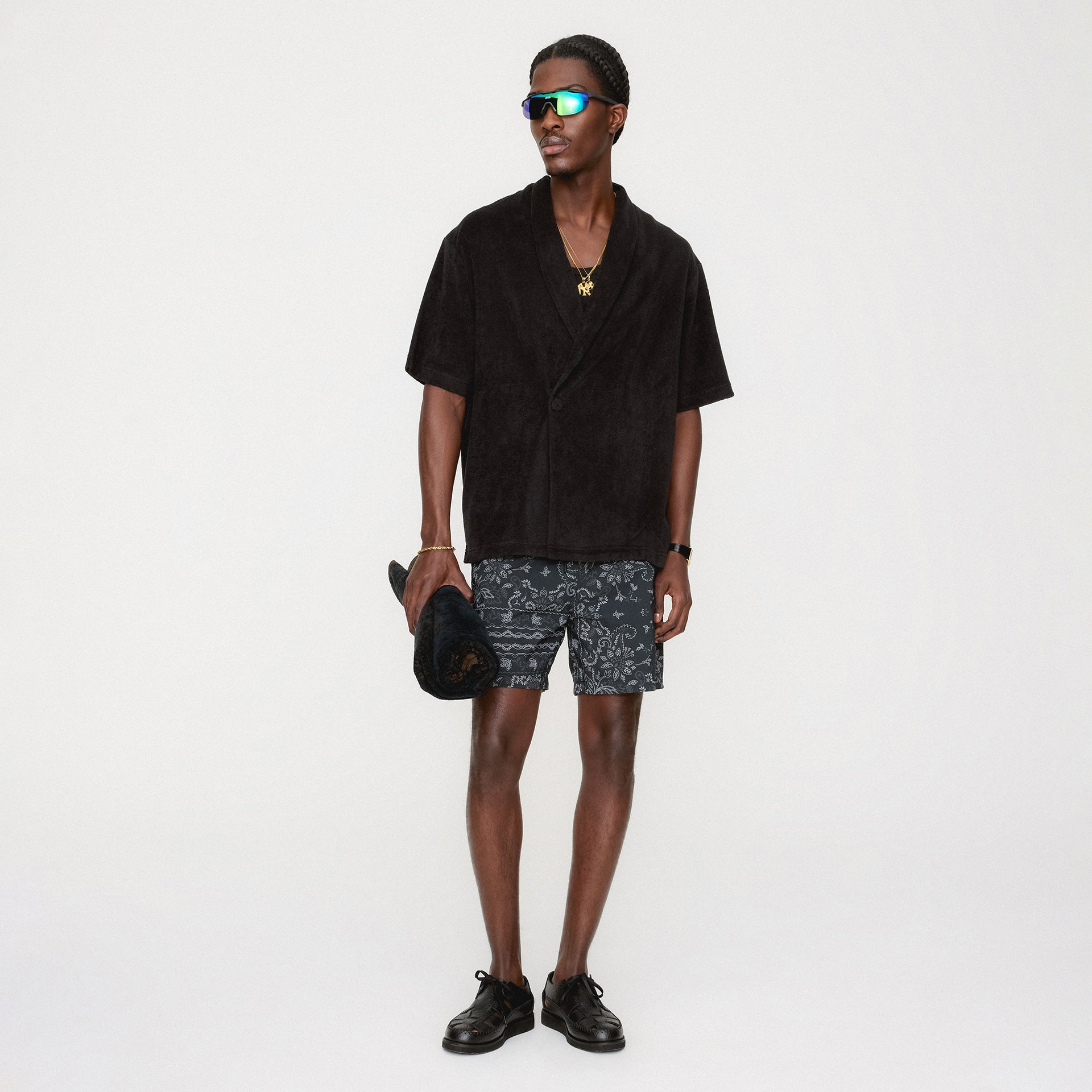 Kith Terry Thompson Crossover Shirt - Black
