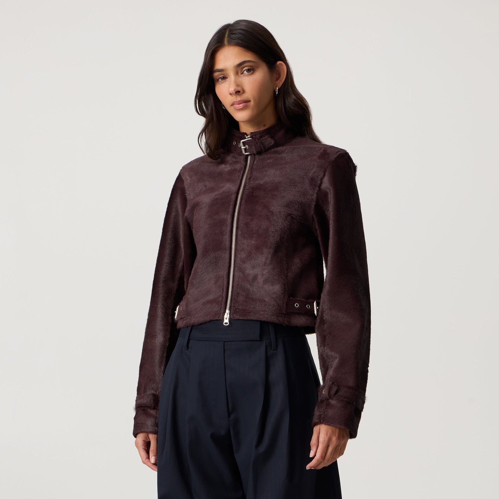 Kith Women Palesa Moto Jacket - Rave - PH