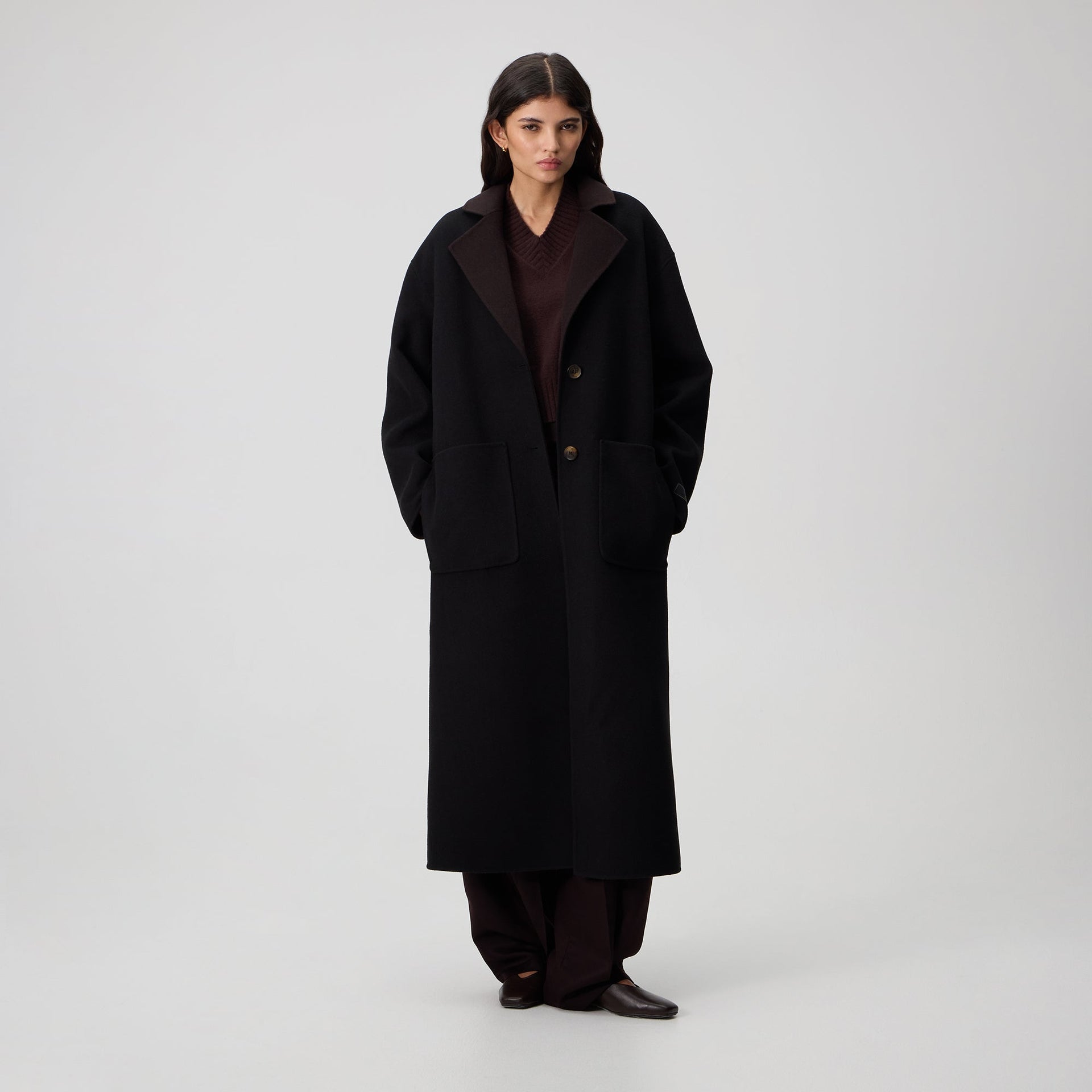Kith Women Rory II Reversible Coat - Black