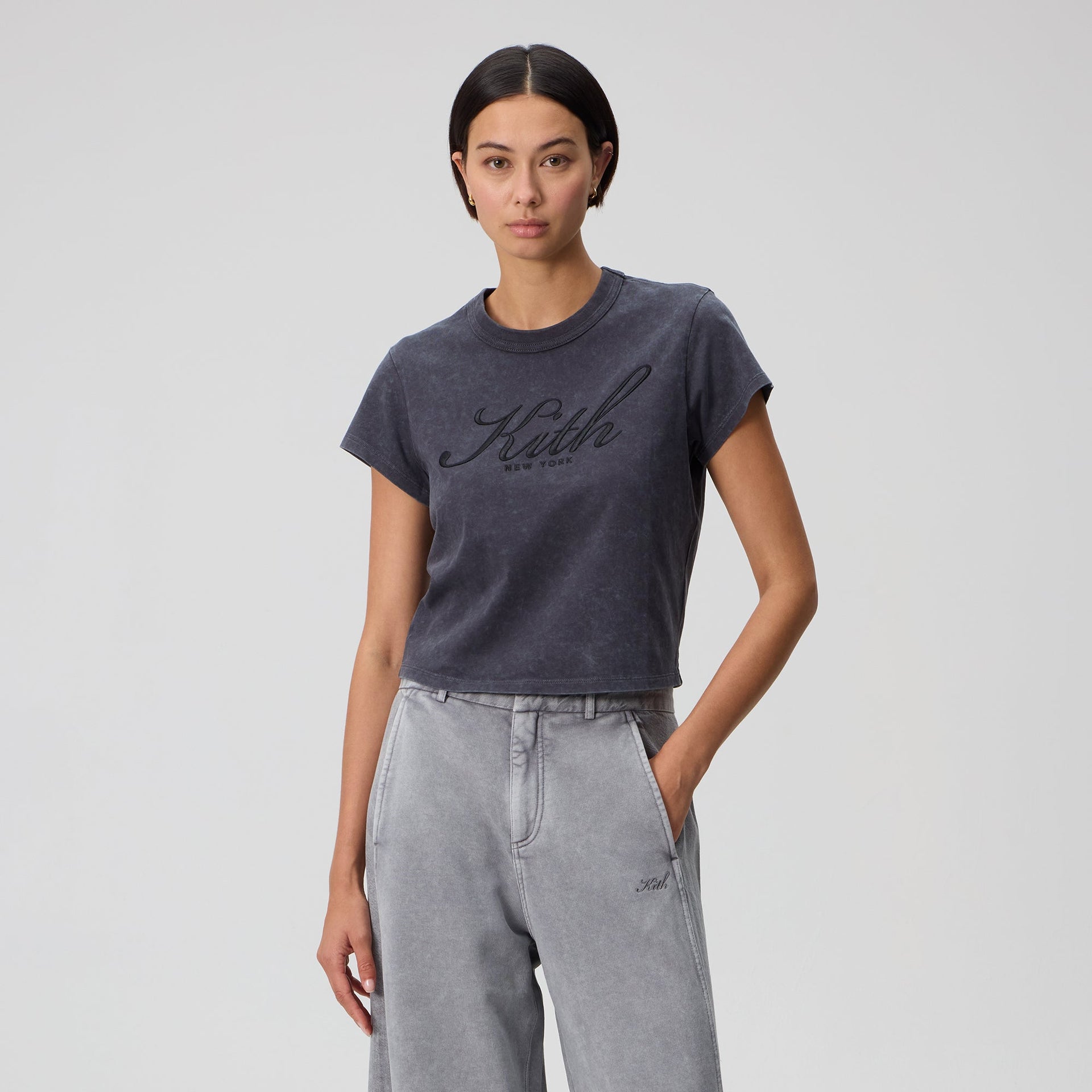 Kith Women Mulberry Script Vintage New York Tee - Black